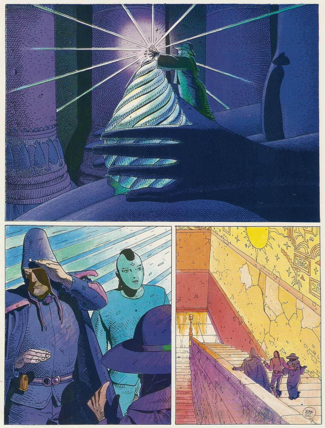 Read online Epic Graphic Novel: Moebius comic -  Issue # TPB 1 - 69