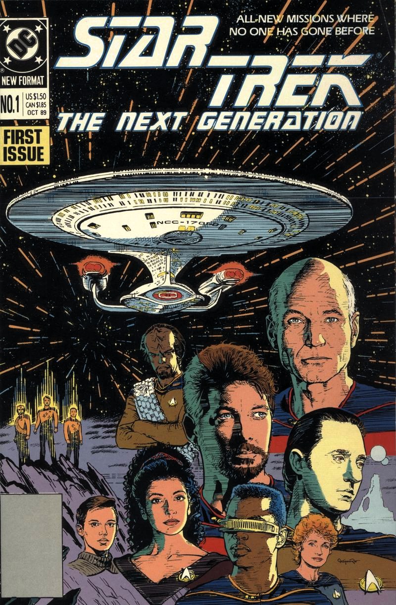 Read online Star Trek: The Next Generation (1989) comic -  Issue #1 - 1