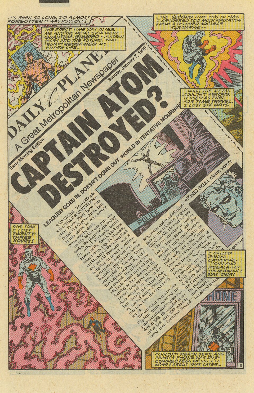 Read online Captain Atom (1987) comic -  Issue #37 - 17