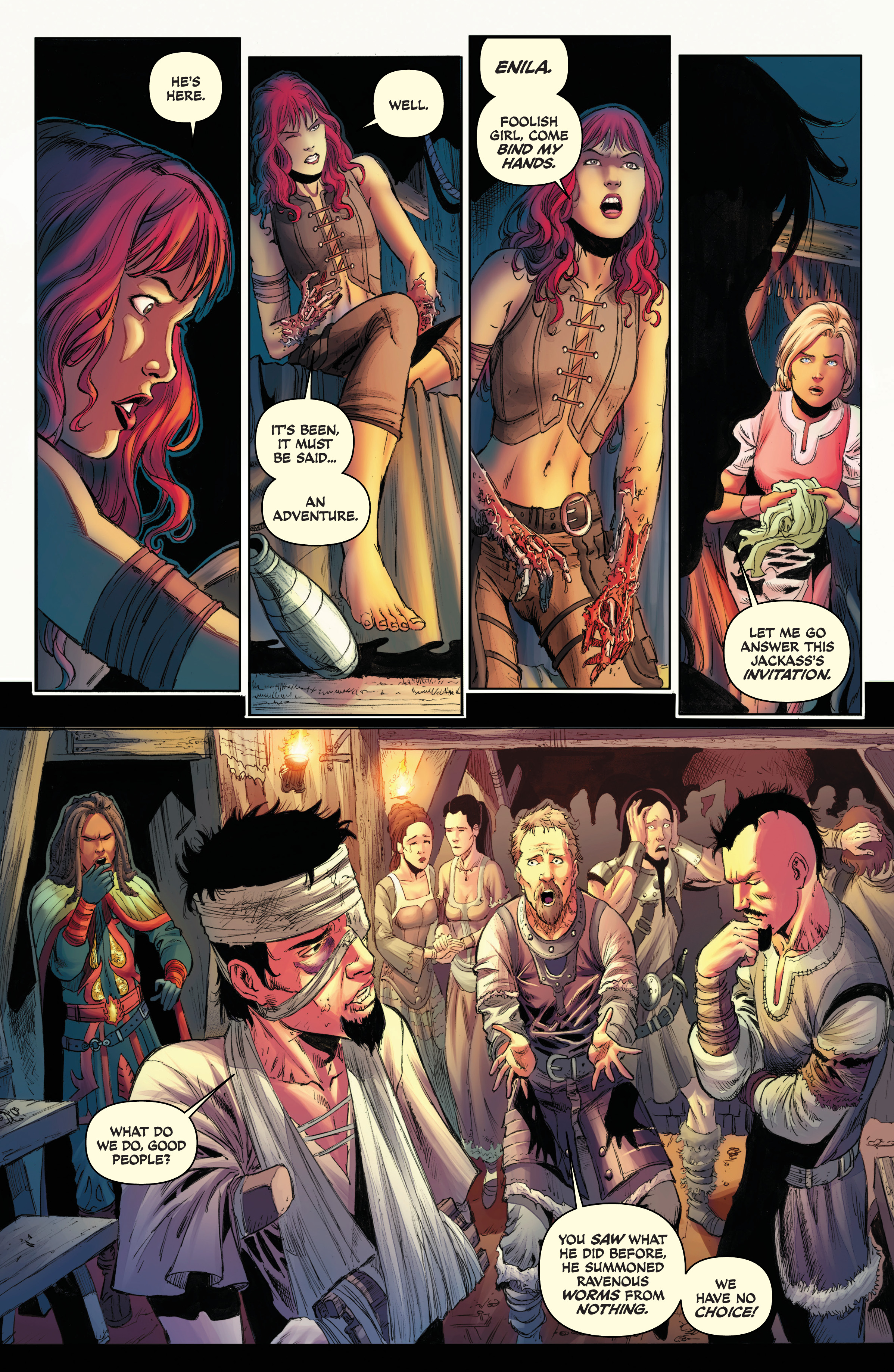 Read online Red Sonja (2013) comic -  Issue # _TPB Complete Gail Simone Red Sonja Omnibus (Part 4) - 71