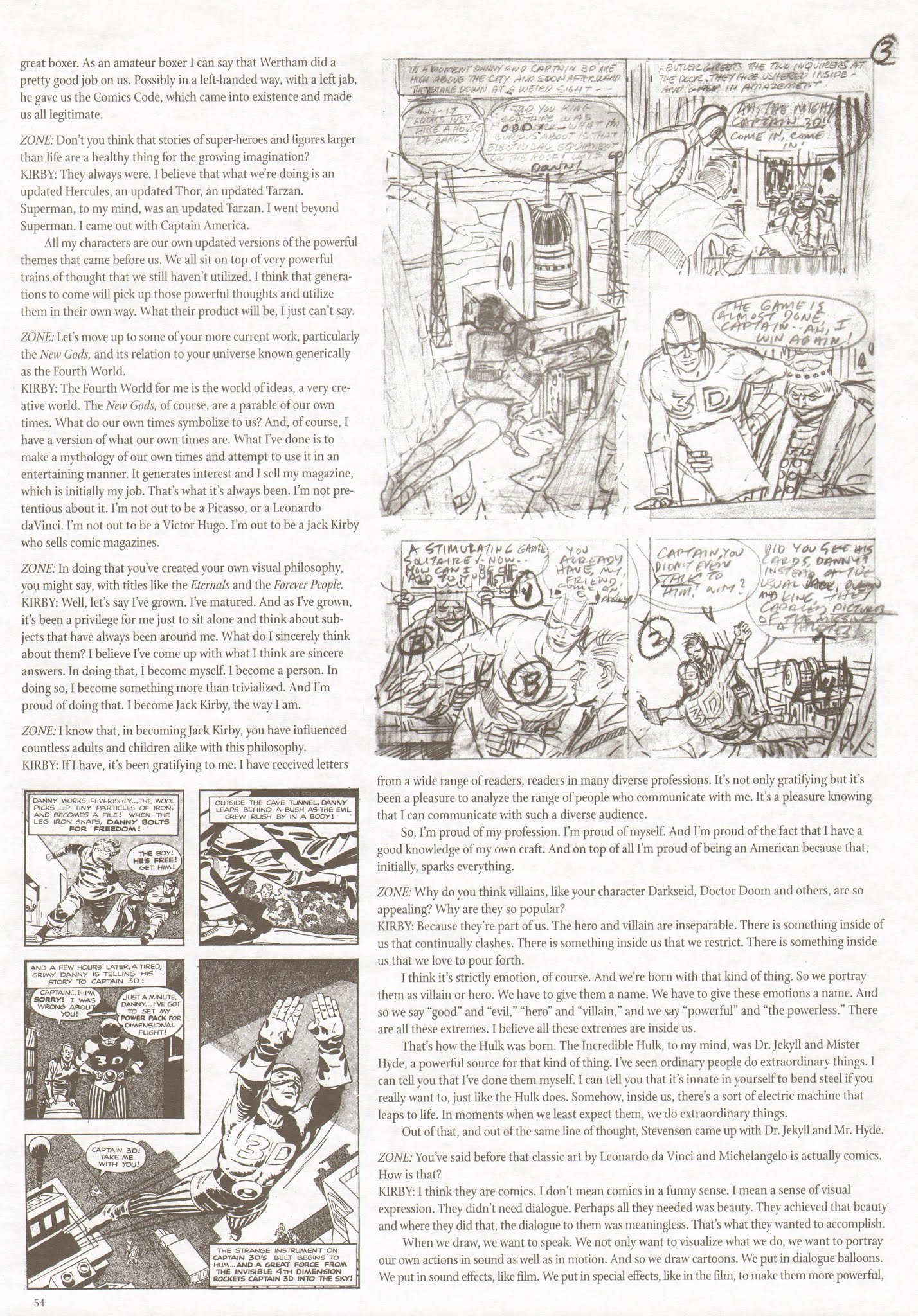 Read online The Jack Kirby Collector comic -  Issue #45 - 55