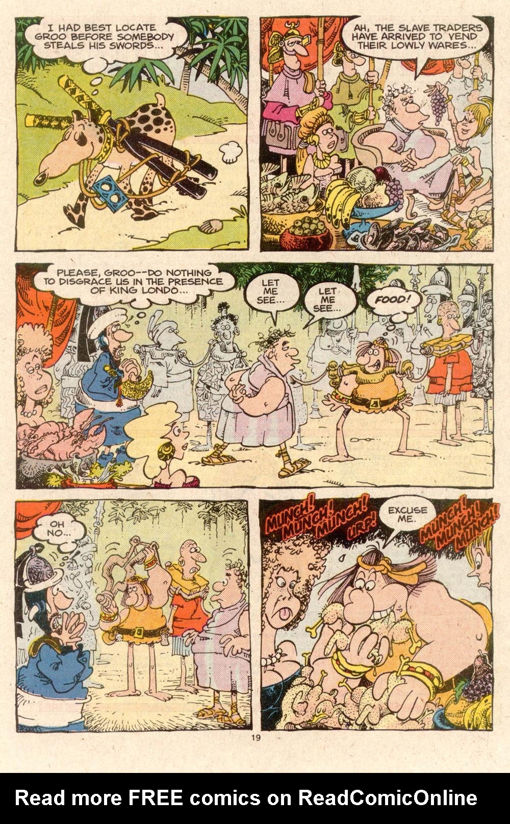 Read online Sergio Aragonés Groo the Wanderer comic -  Issue #43 - 19