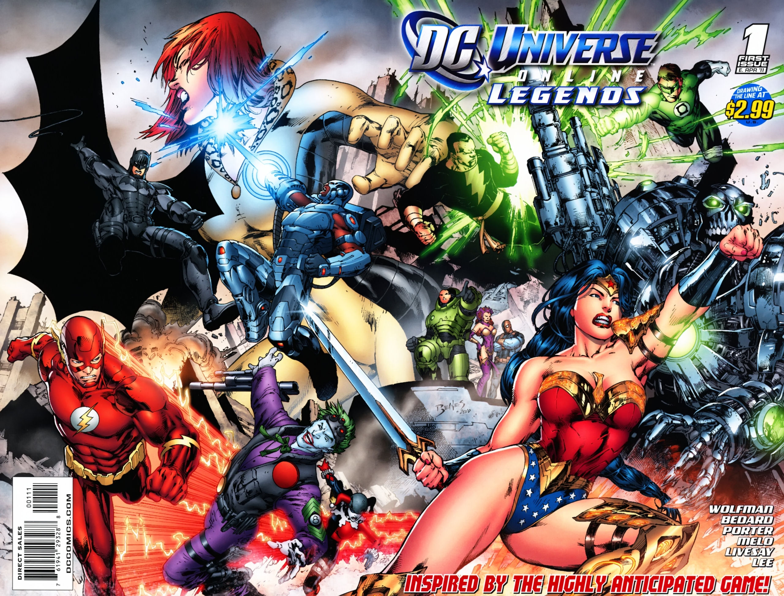 Read online DC Universe Online: Legends comic -  Issue #1 - 1