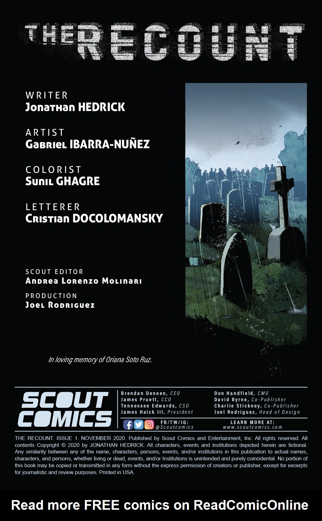 Read online The Recount comic -  Issue #1 - 2