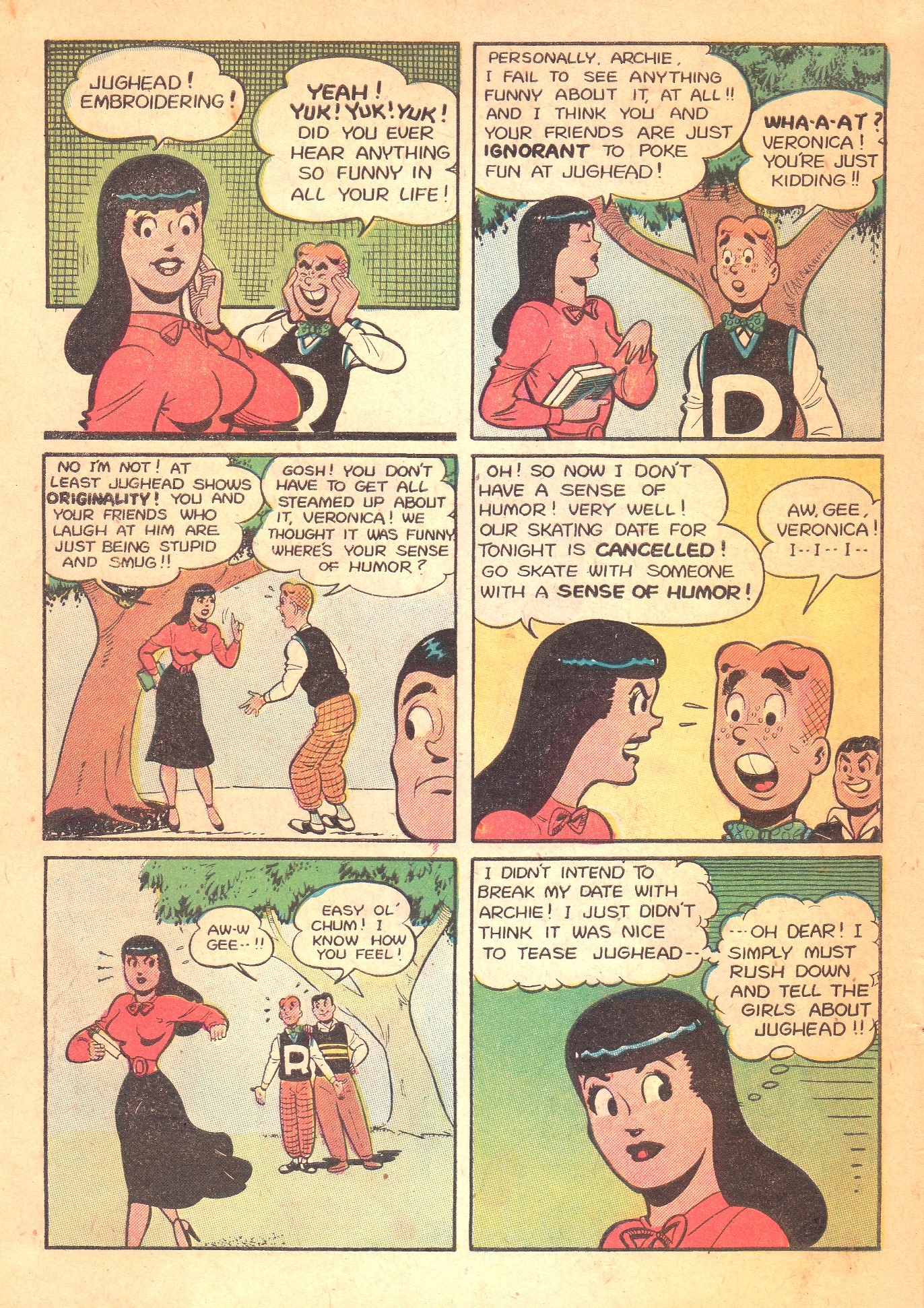 Read online Archie's Rival Reggie comic -  Issue #5 - 4