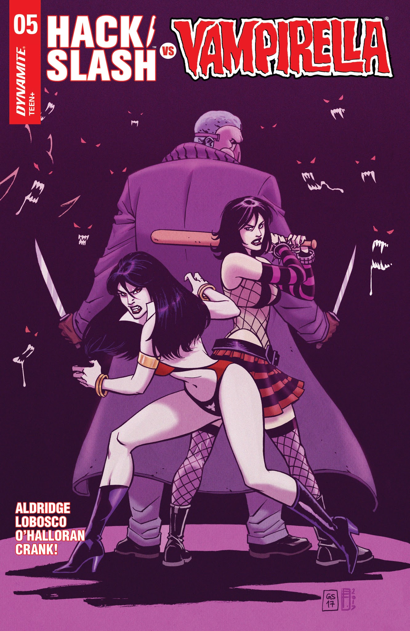 Read online Hack/Slash vs. Vampirella comic -  Issue #5 - 2