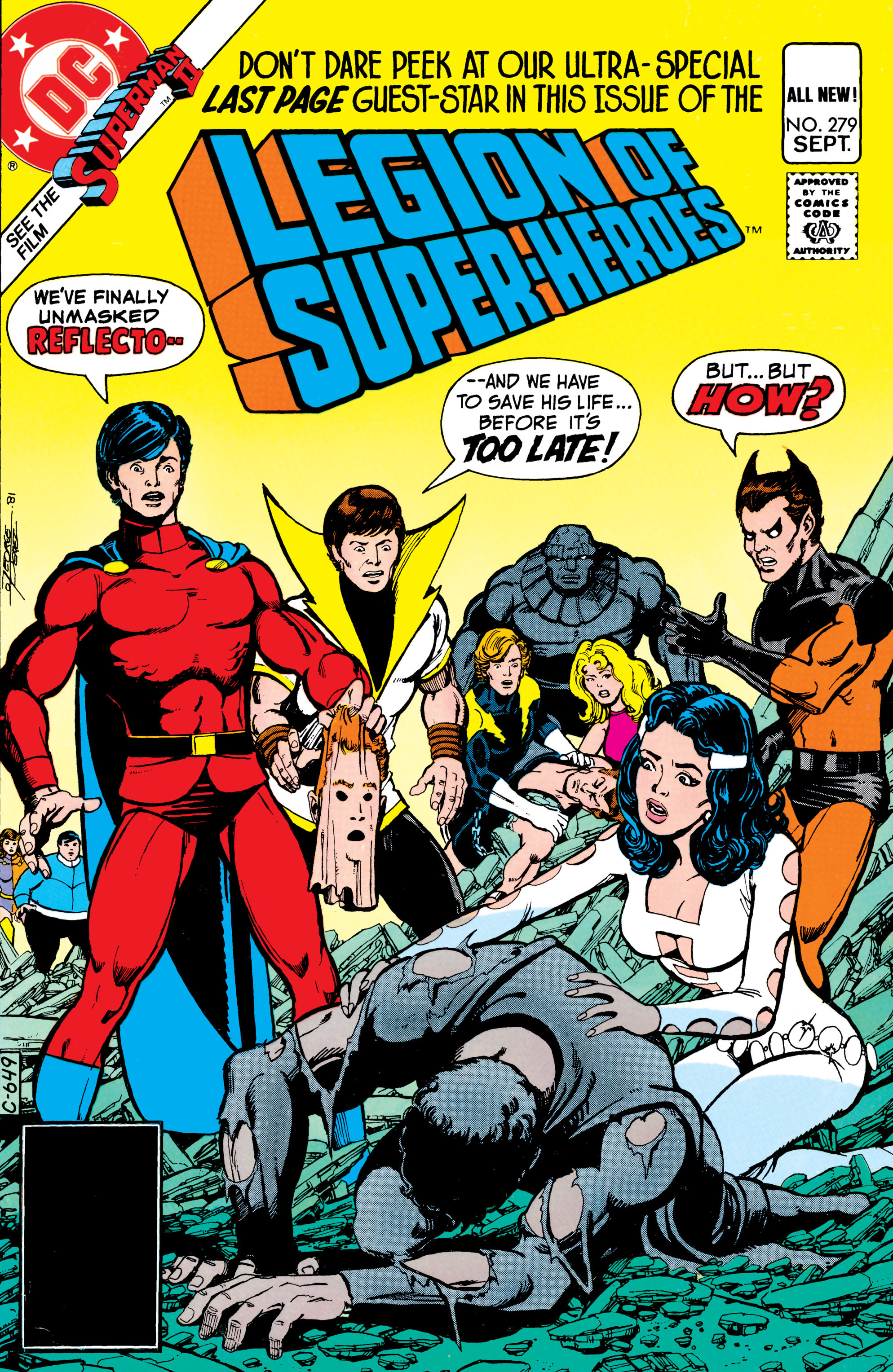 Read online Legion of Super-Heroes (1980) comic -  Issue #279 - 1