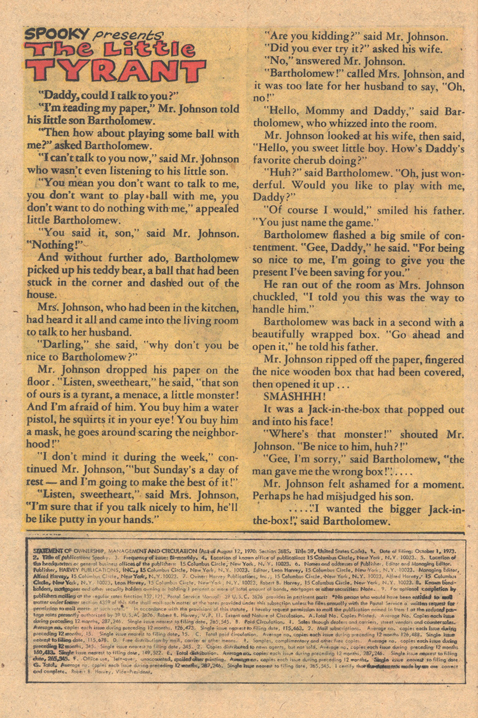 Read online Spooky comic -  Issue #140 - 25