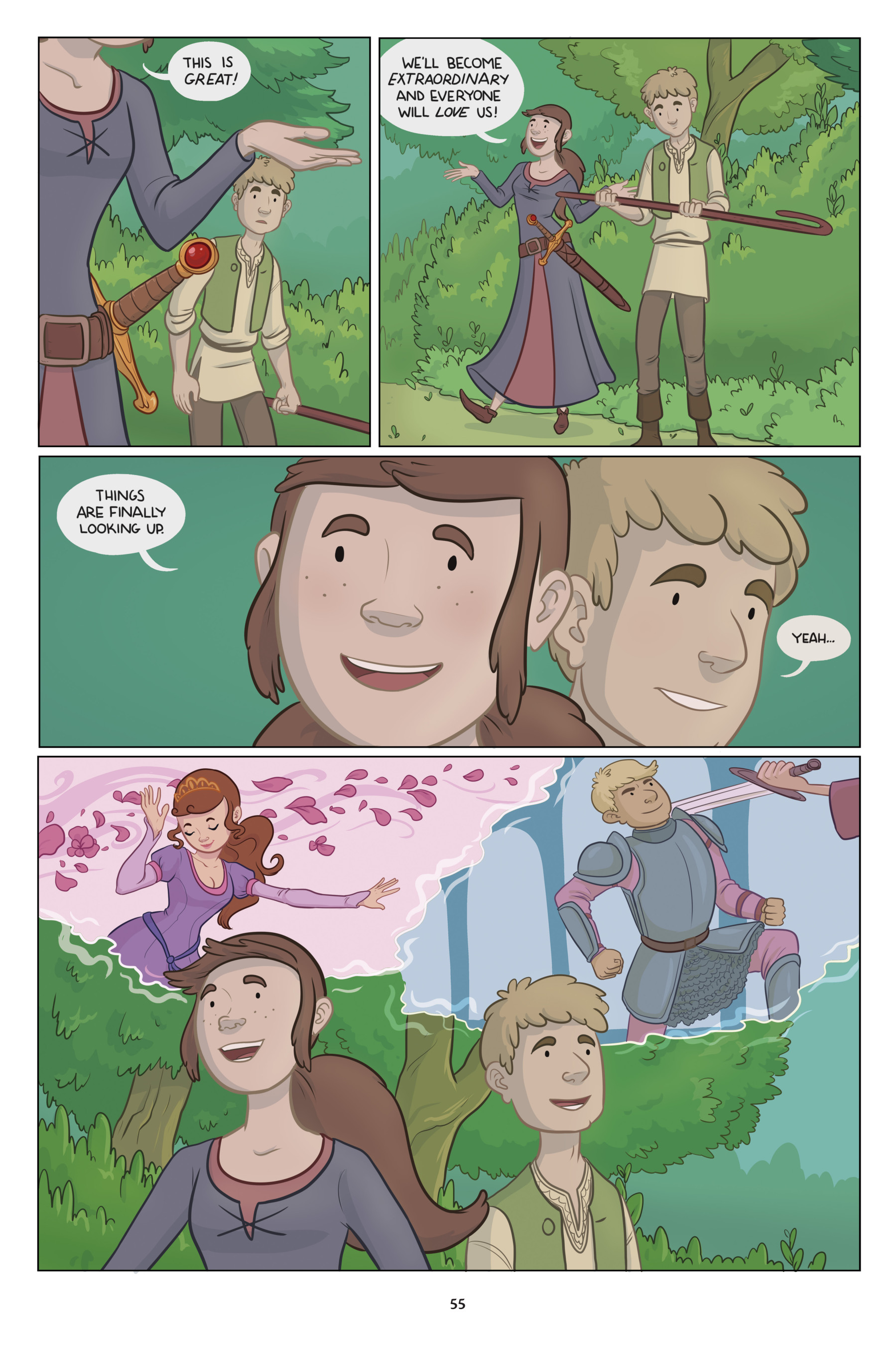 Read online Extraordinary: A Story of an Ordinary Princess comic -  Issue # TPB (Part 1) - 56
