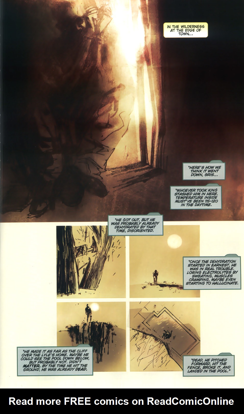 Read online CSI: Crime Scene Investigation: Thicker Than Blood comic -  Issue # Full - 41