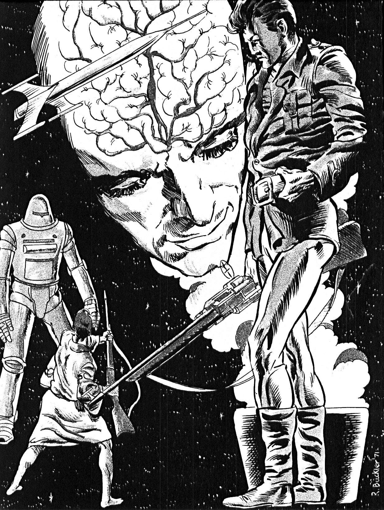 Read online Scream (1973) comic -  Issue #8 - 36