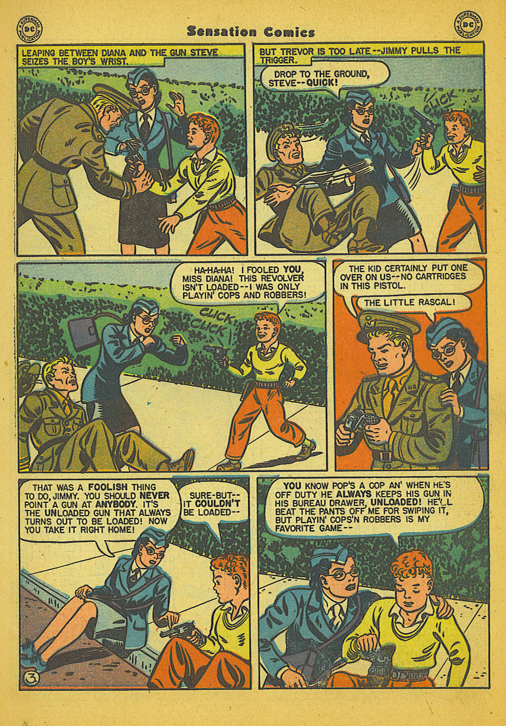 Read online Sensation (Mystery) Comics comic -  Issue #66 - 5