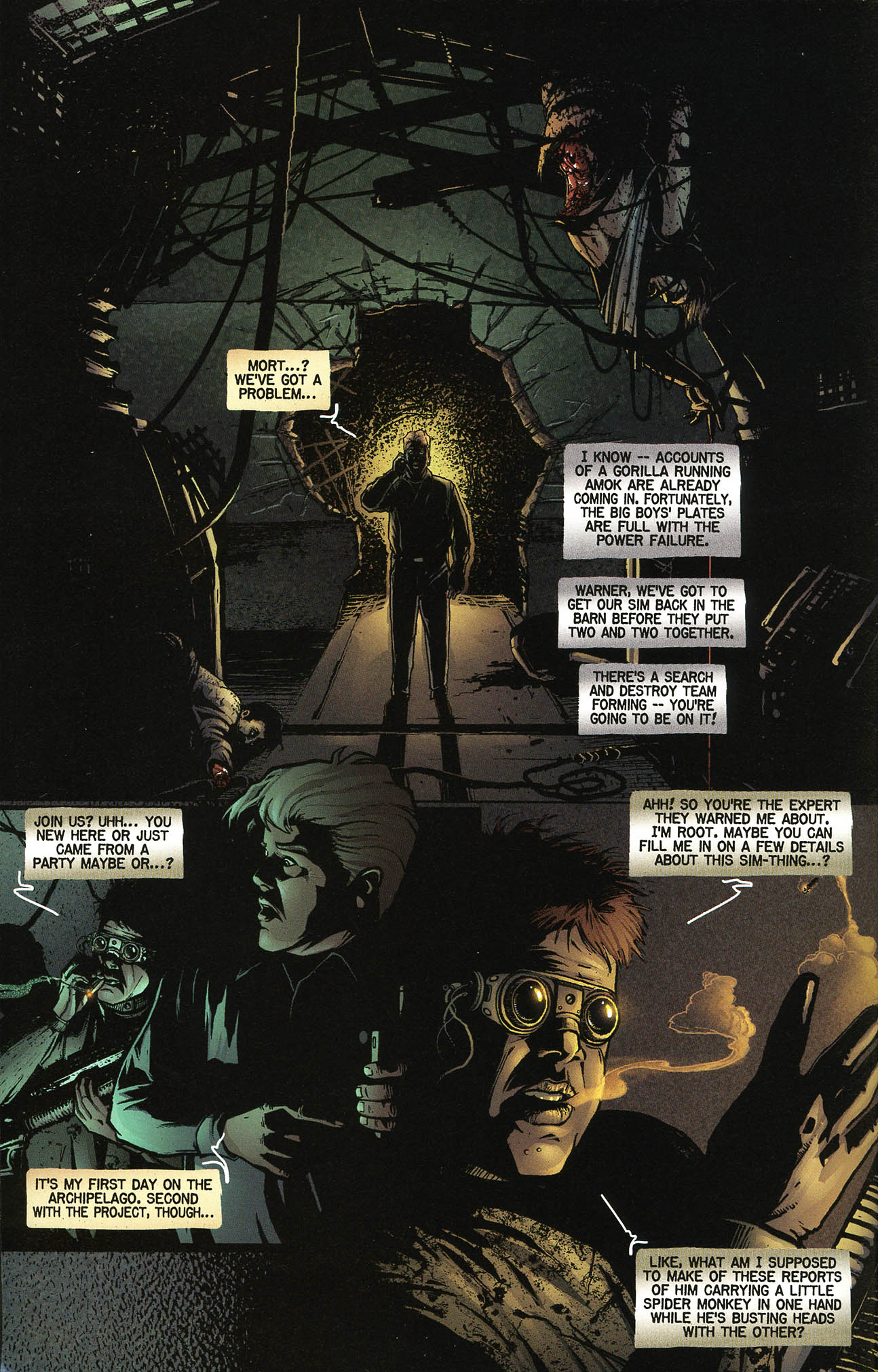 Read online Cy-Gor comic -  Issue #2 - 11