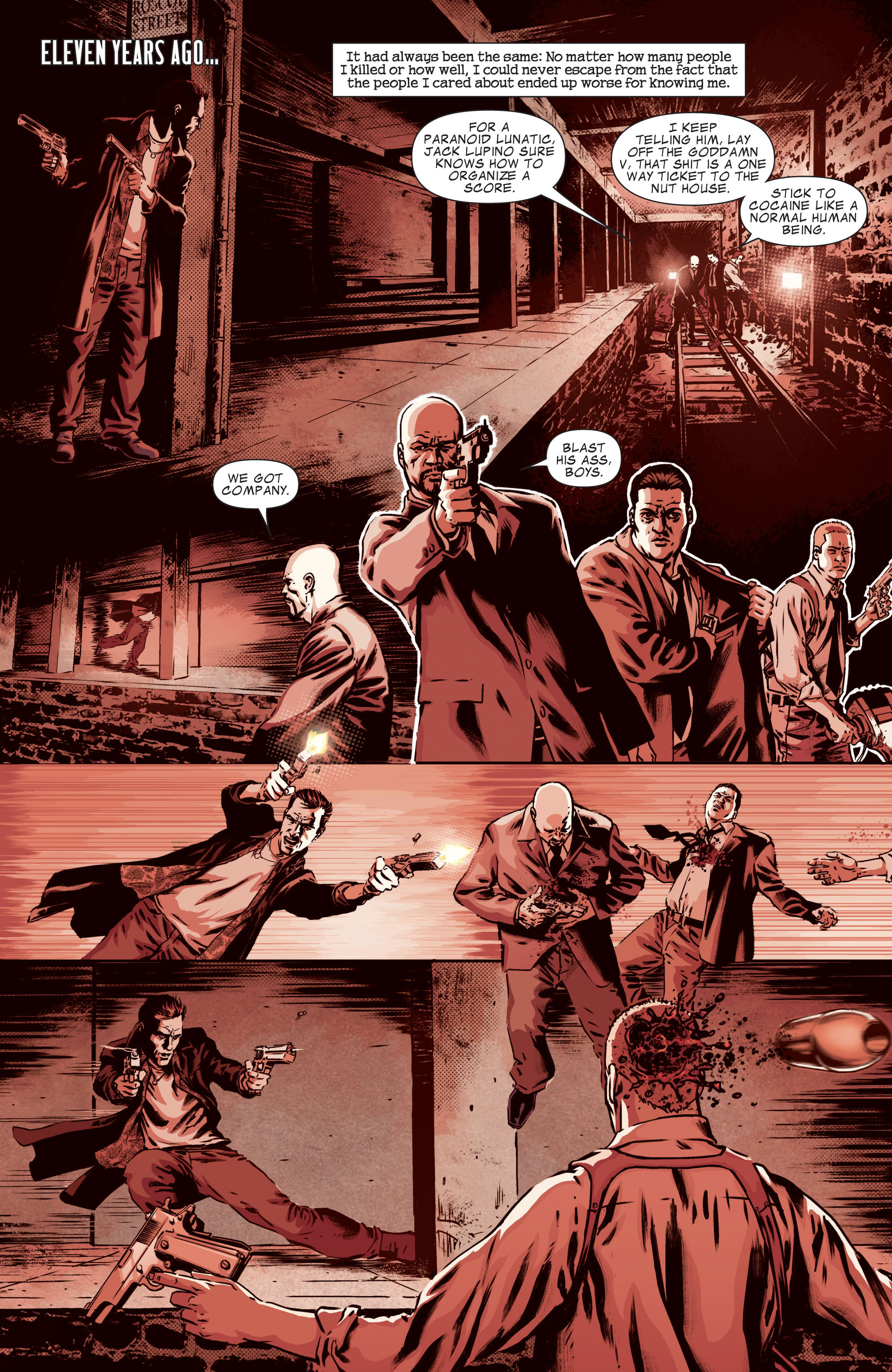 Read online Max Payne 3 comic -  Issue #1 - 4