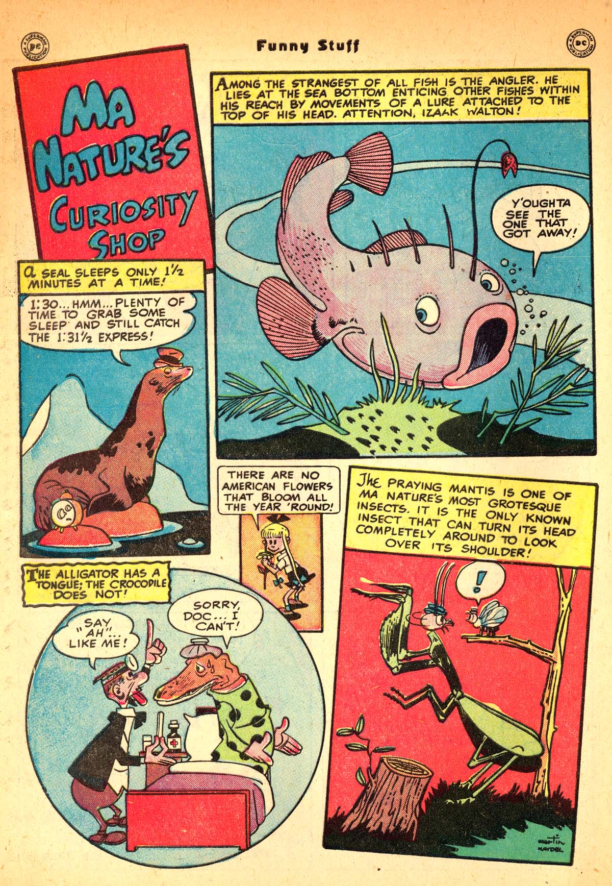 Read online Funny Stuff comic -  Issue #42 - 40