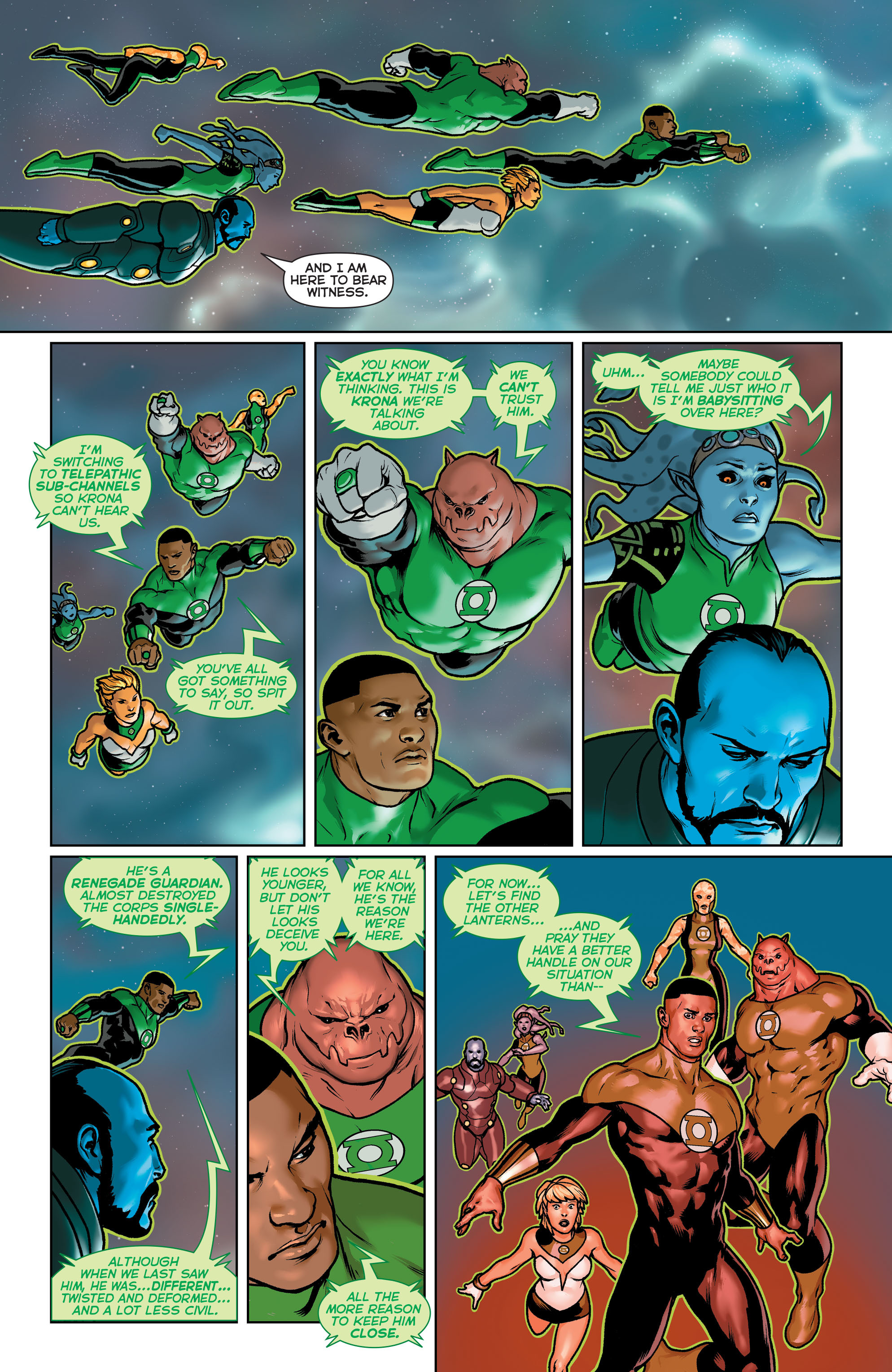 Read online Green Lantern: Lost Army comic -  Issue #1 - 13