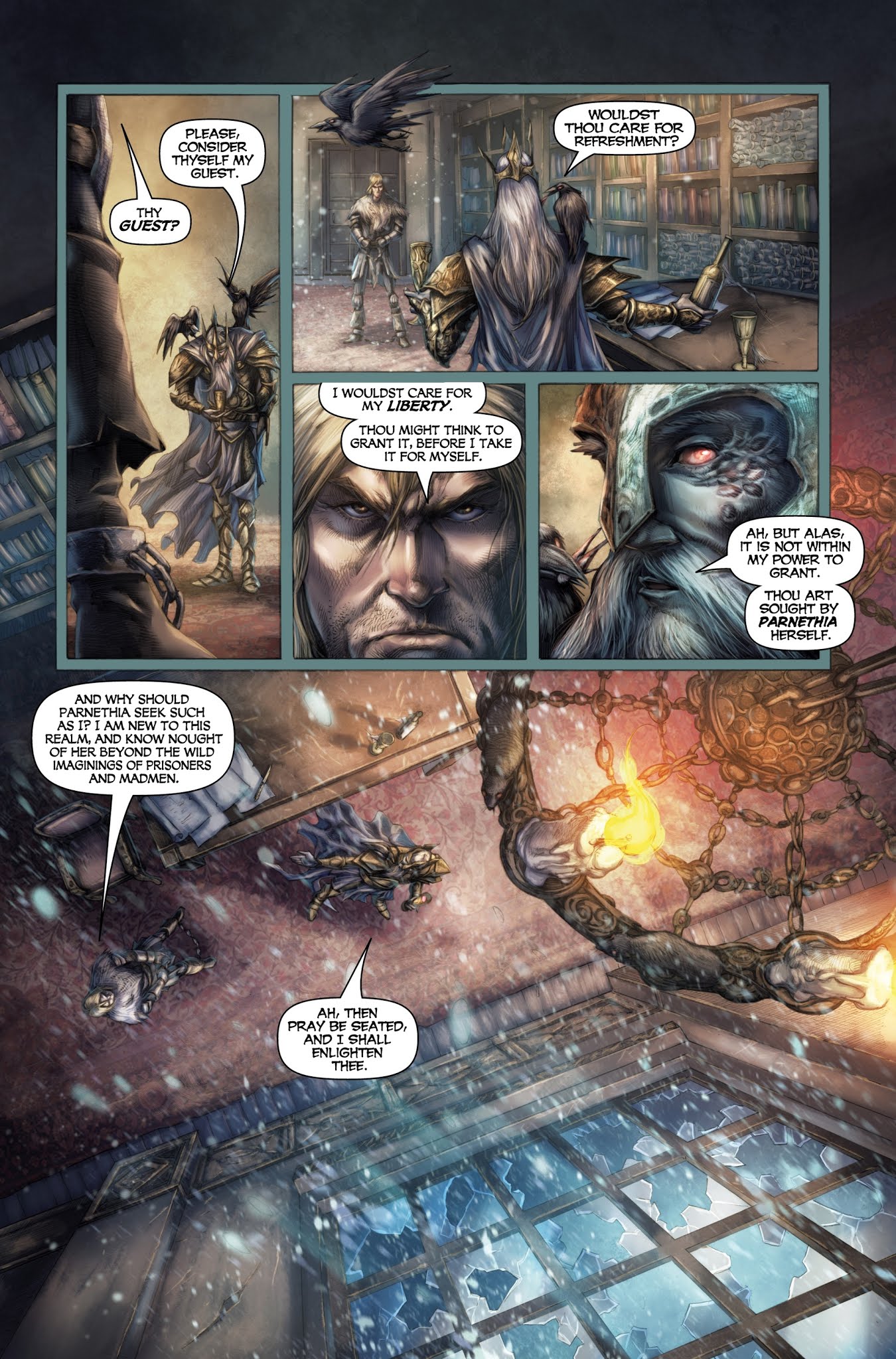 Read online Dark Souls: Winter's Spite comic -  Issue #3 - 10