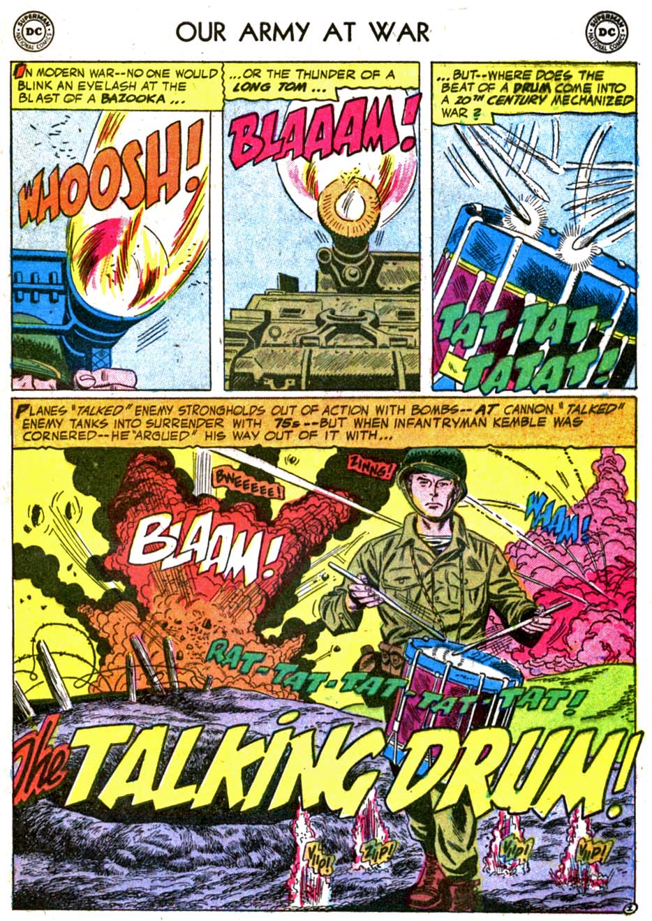 Read online Our Army at War (1952) comic -  Issue #49 - 27