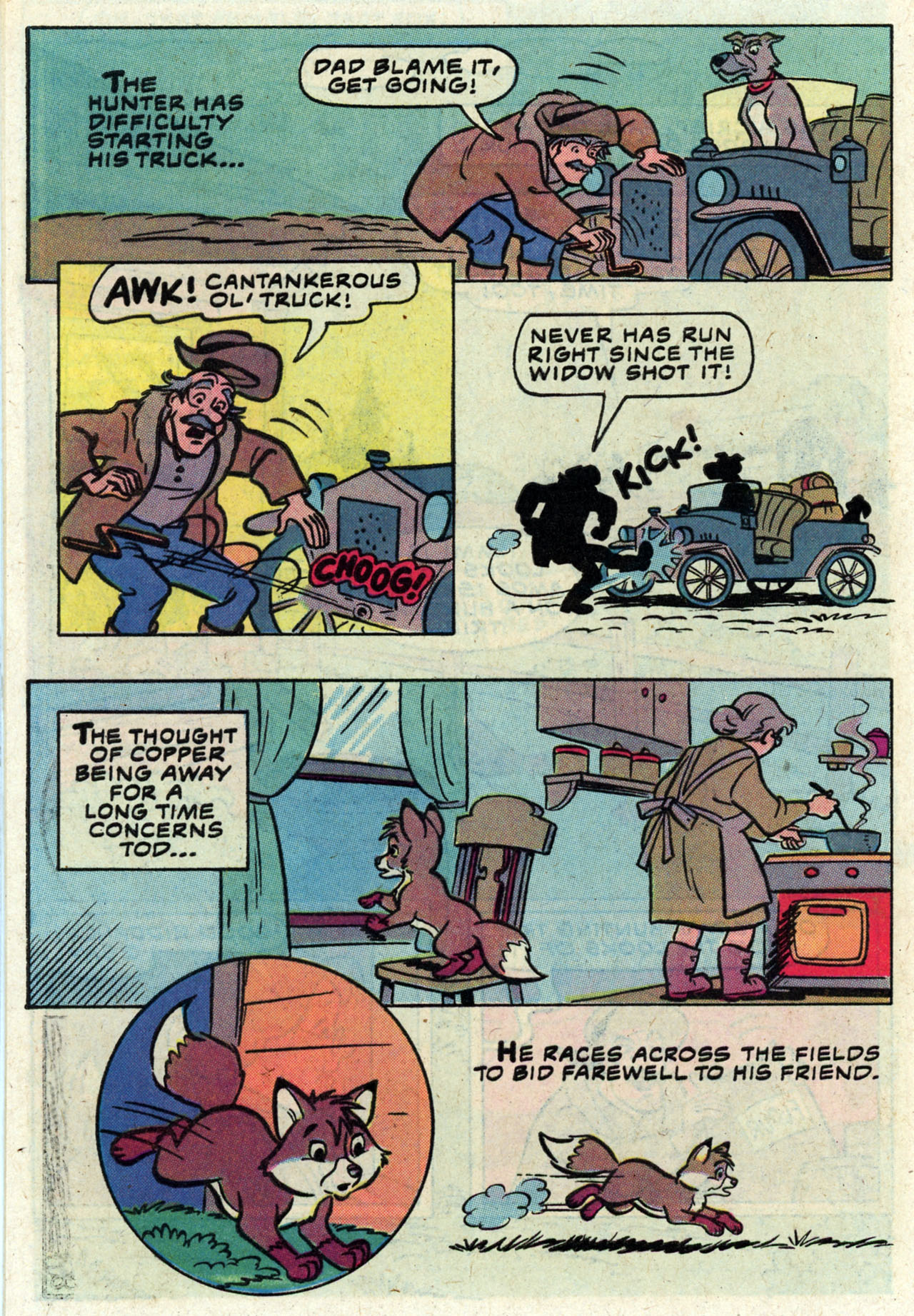 Read online Walt Disney Productions' The Fox and the Hound comic -  Issue #1 - 28