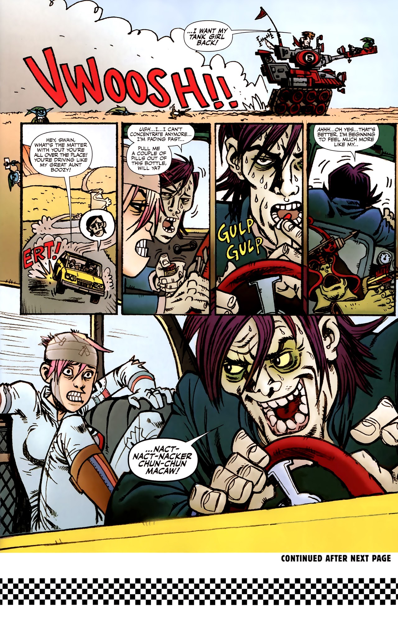 Read online Tank Girl: Skidmarks comic -  Issue #2 - 10