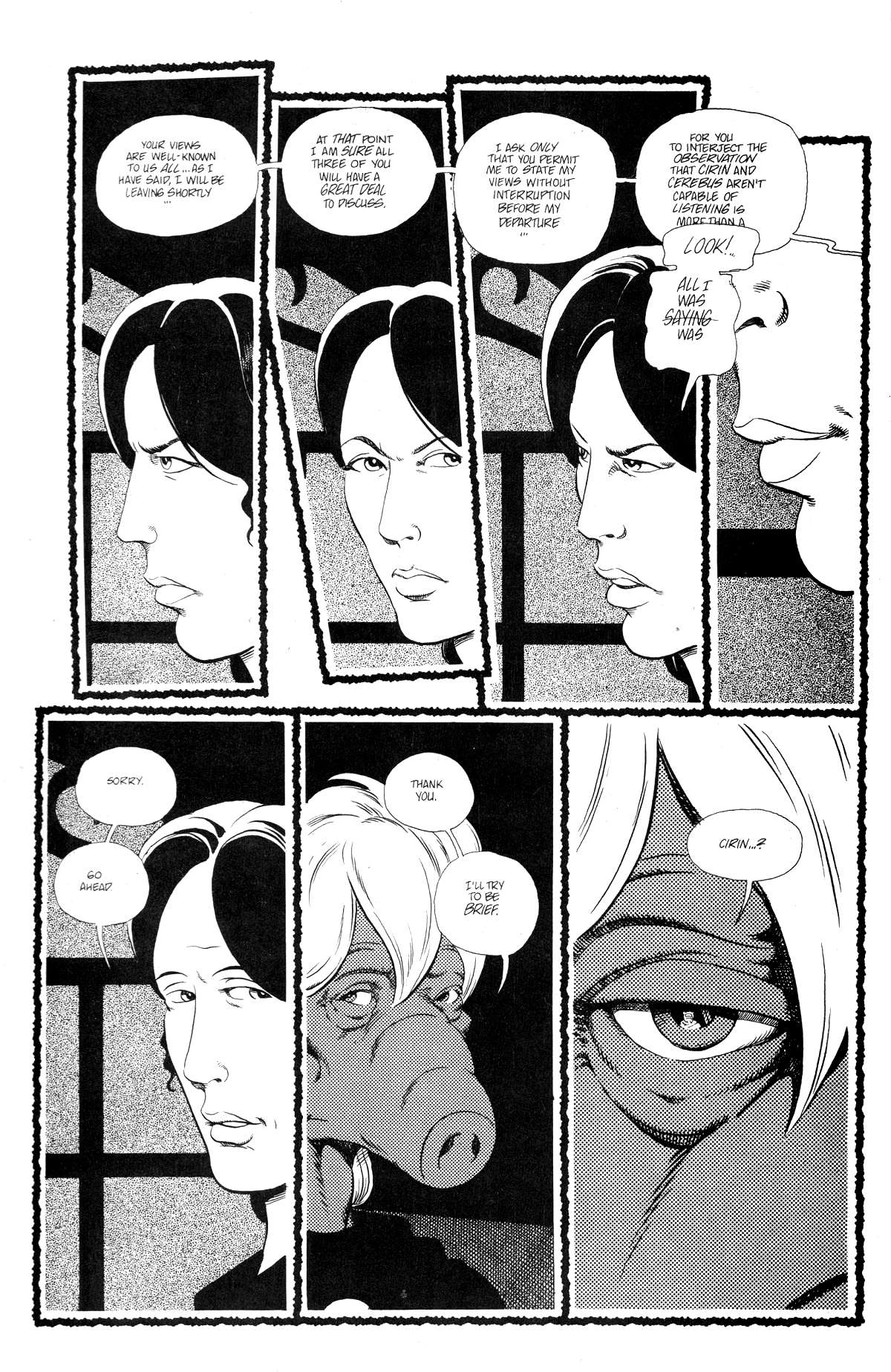 Read online Cerebus comic -  Issue #177 - 16