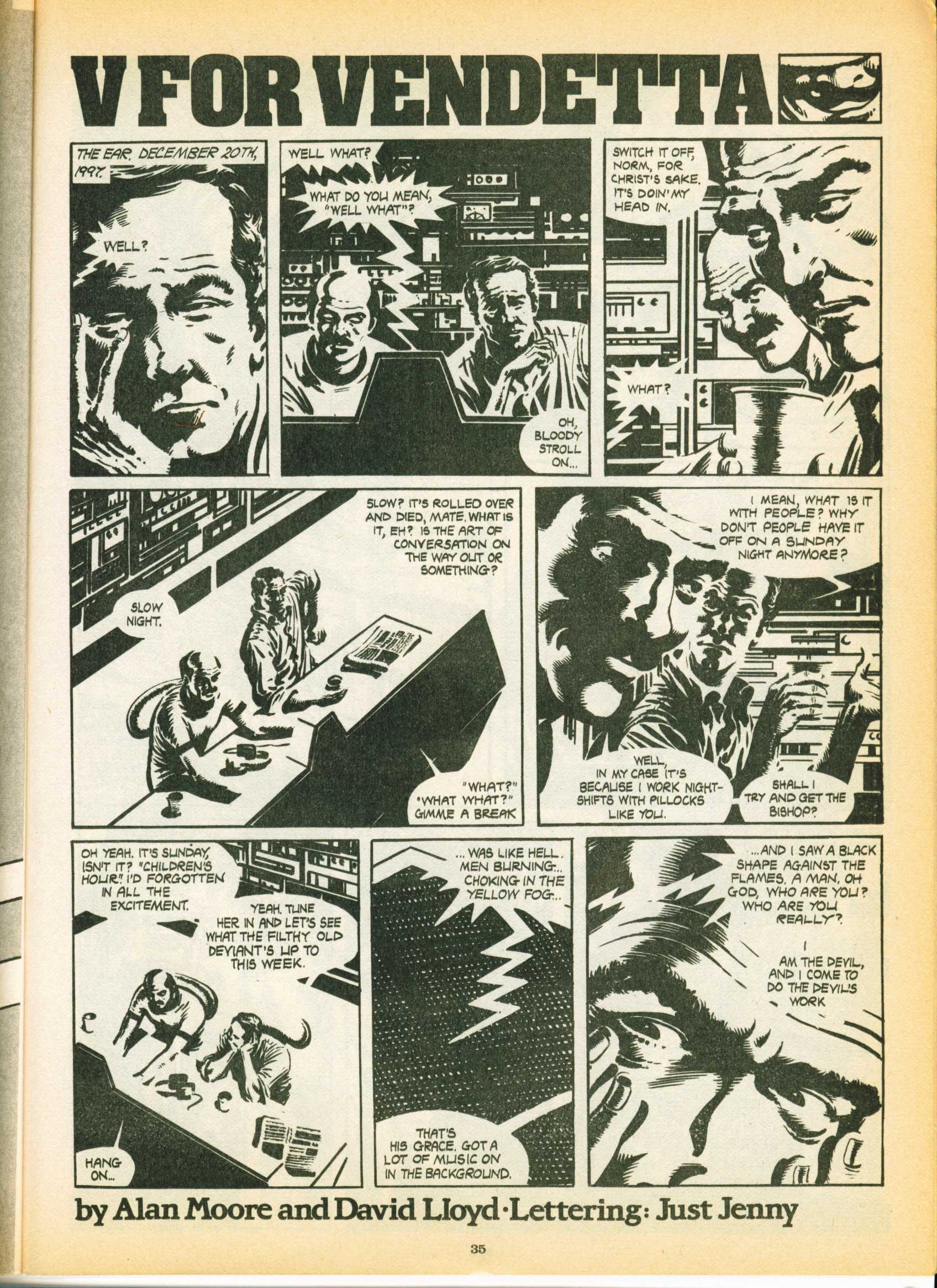 Read online Warrior comic -  Issue #8 - 35