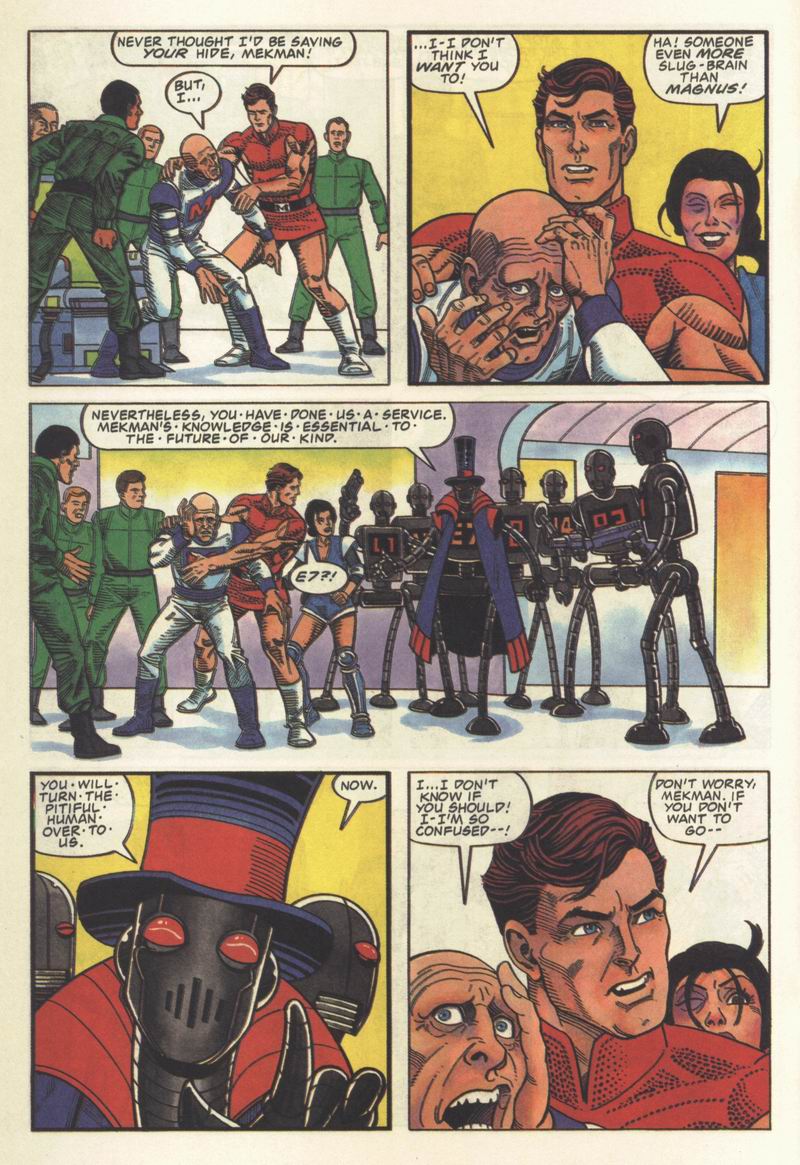 Read online Magnus Robot Fighter (1991) comic -  Issue #19 - 18