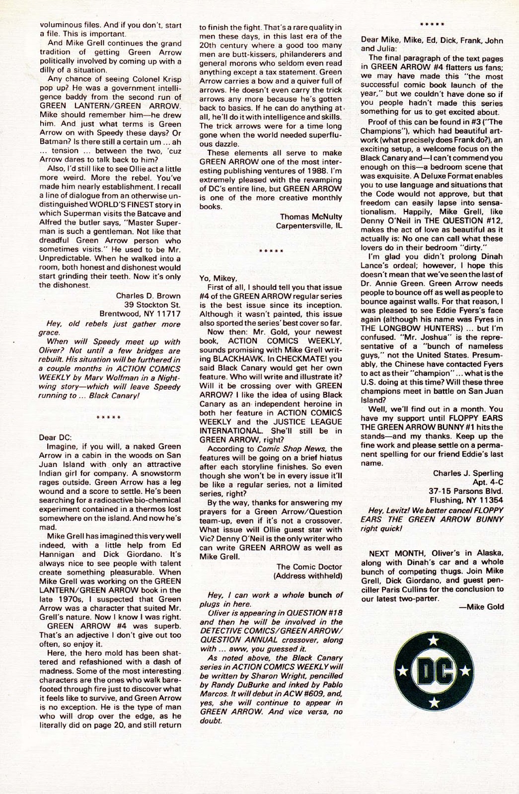 Green Arrow (1988) issue 7 - Page 32