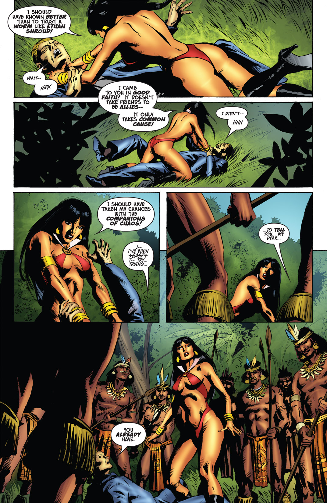 Read online Vampirella and the Scarlet Legion comic -  Issue # TPB - 90