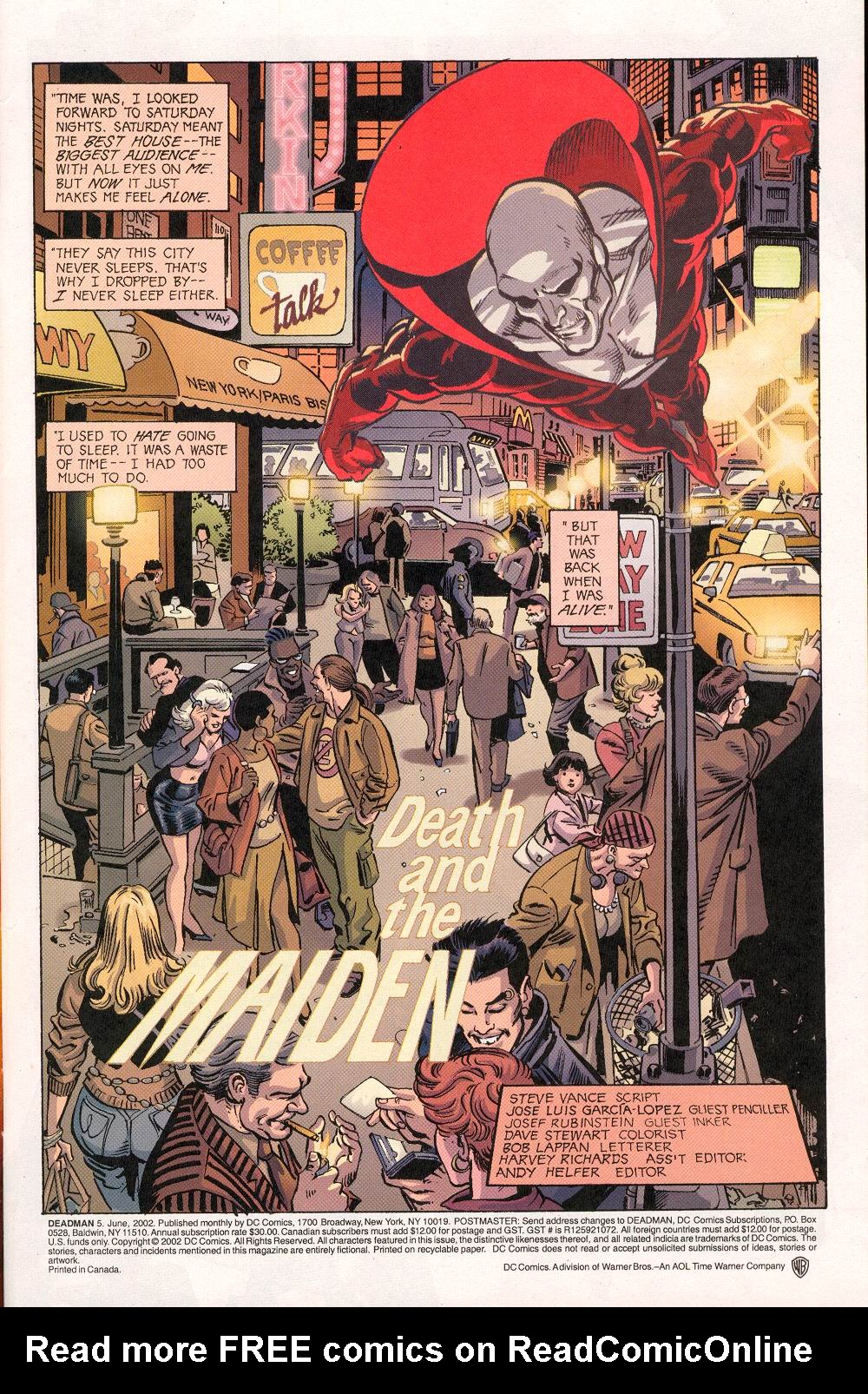 Read online Deadman (2002) comic -  Issue #5 - 2