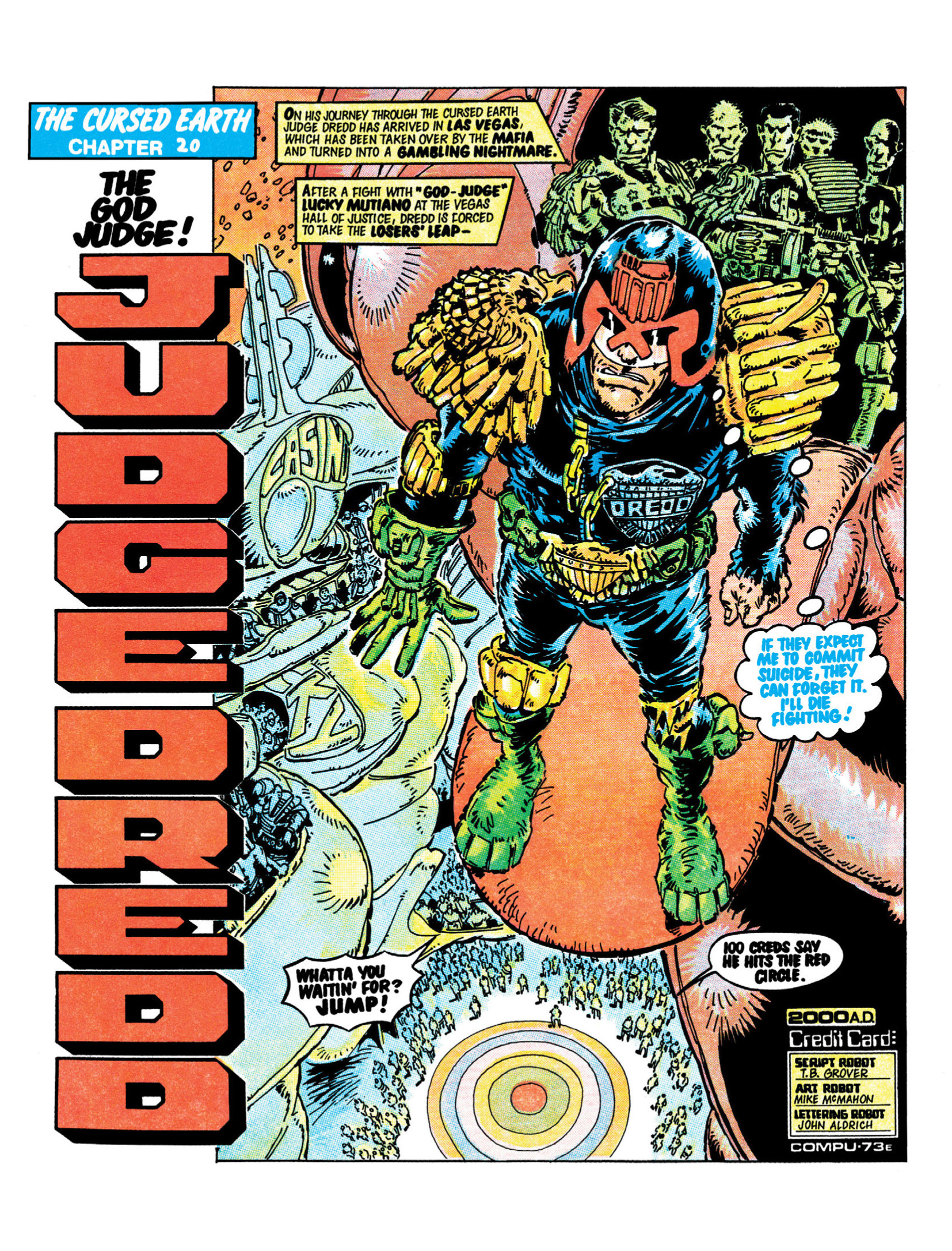 Read online Judge Dredd: The Cursed Earth Uncensored comic -  Issue # TPB - 131