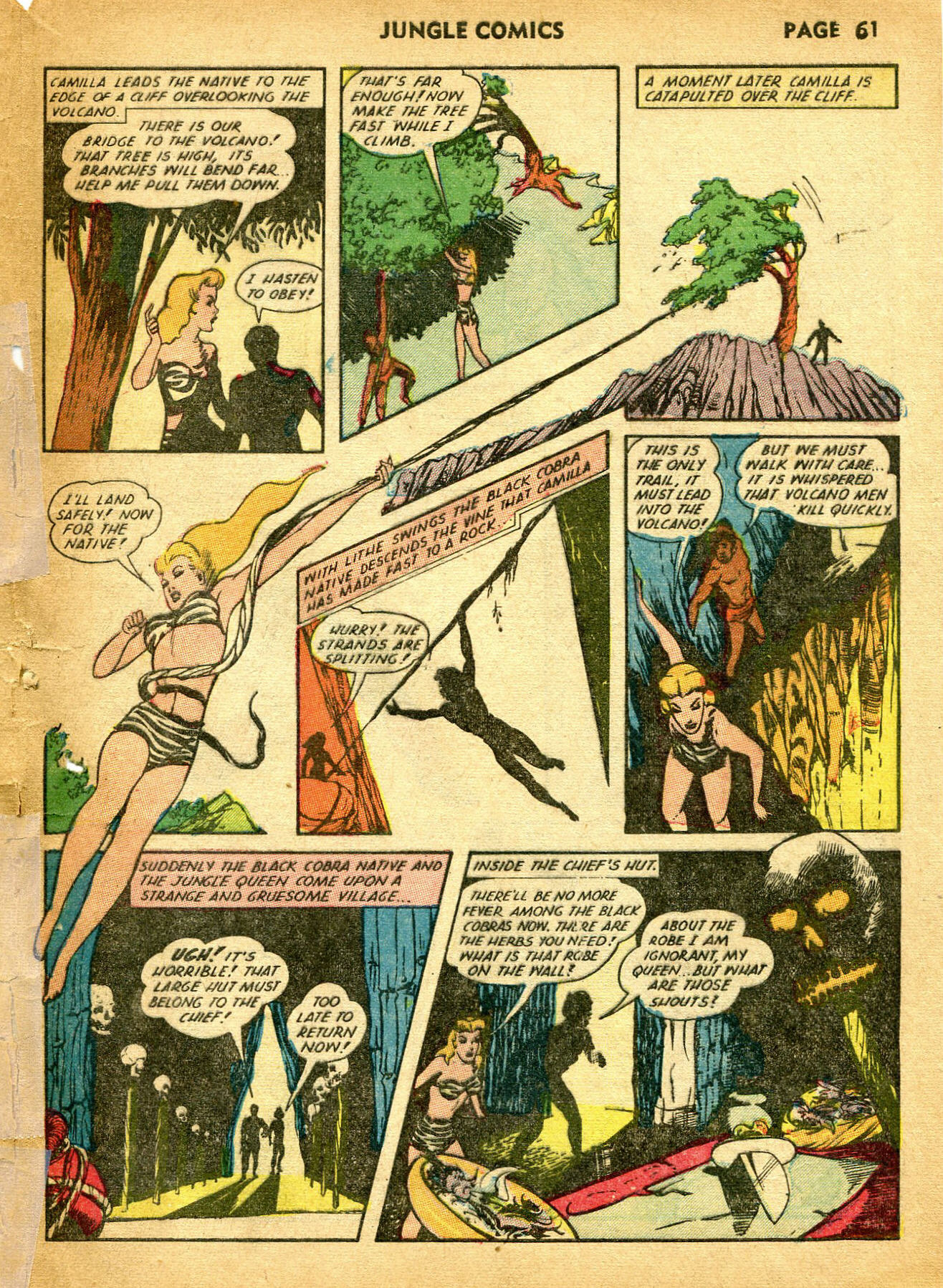 Read online Jungle Comics comic -  Issue #32 - 64