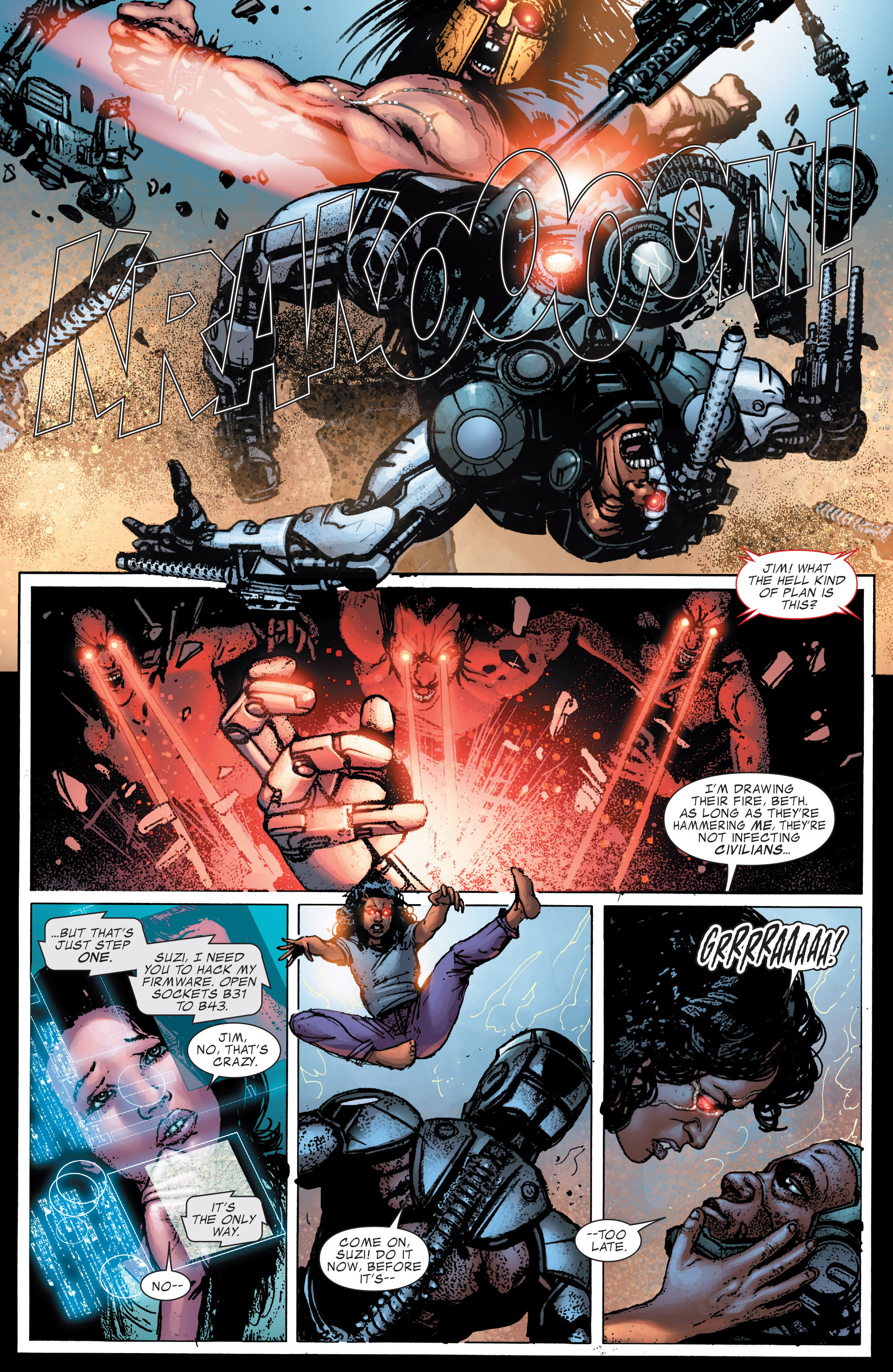 Read online War Machine (2009) comic -  Issue #5 - 8