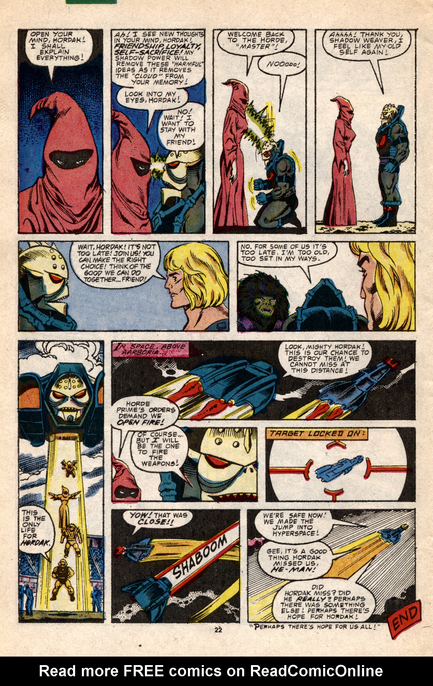 Read online Masters of the Universe (1986) comic -  Issue #11 - 30