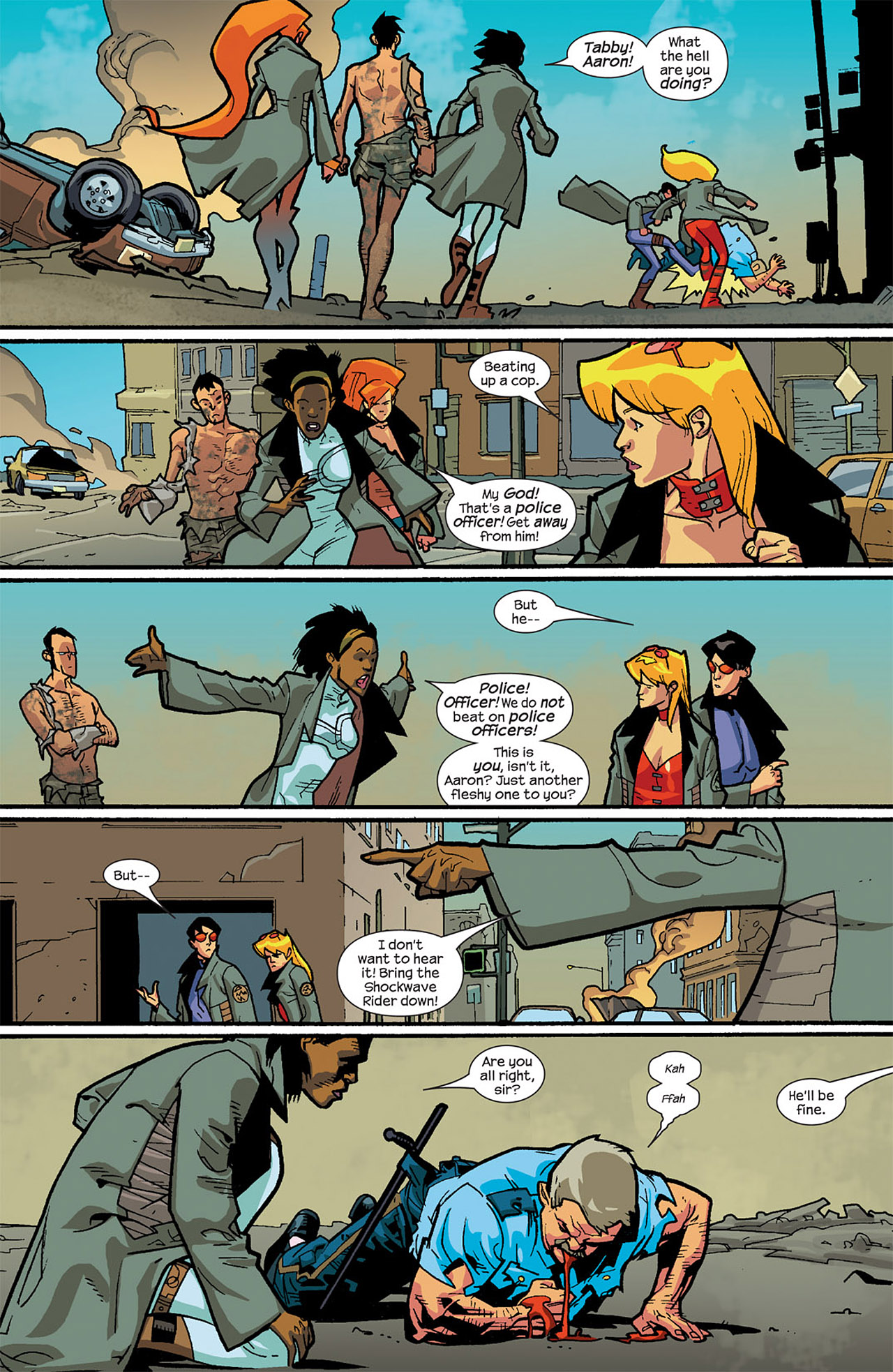 Read online Nextwave: Agents Of H.A.T.E. comic -  Issue #4 - 22