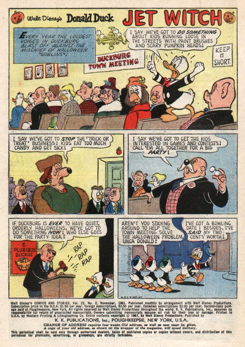 Walt Disney's Comics and Stories issue 254 - Page 4