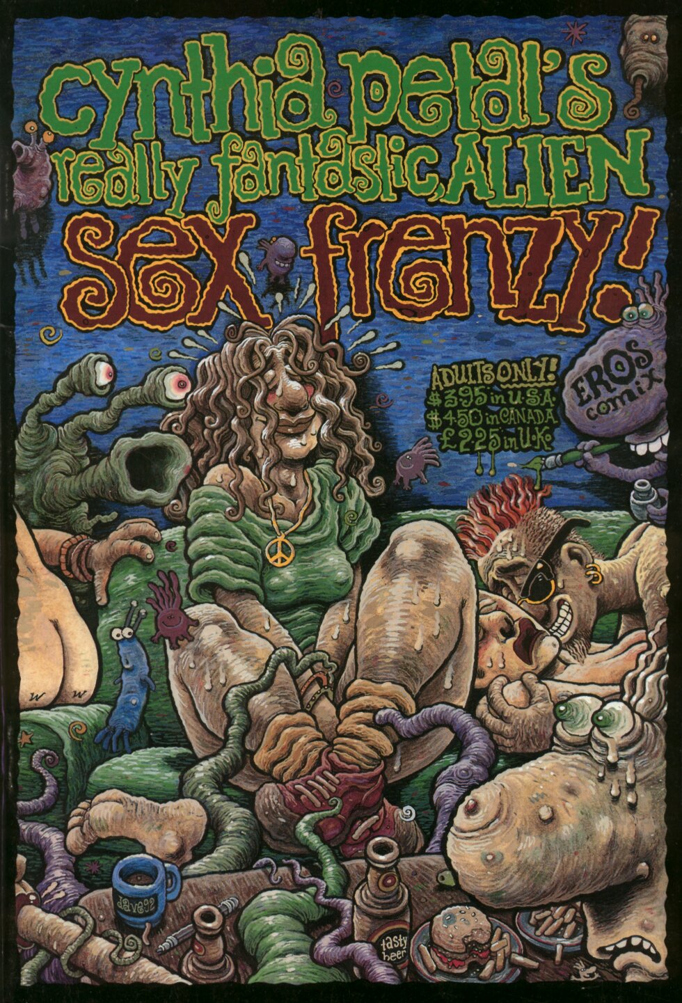 Read online Cynthia Petal's Really Fantastic Alien Sex Frenzy! comic -  Issue # Full - 1