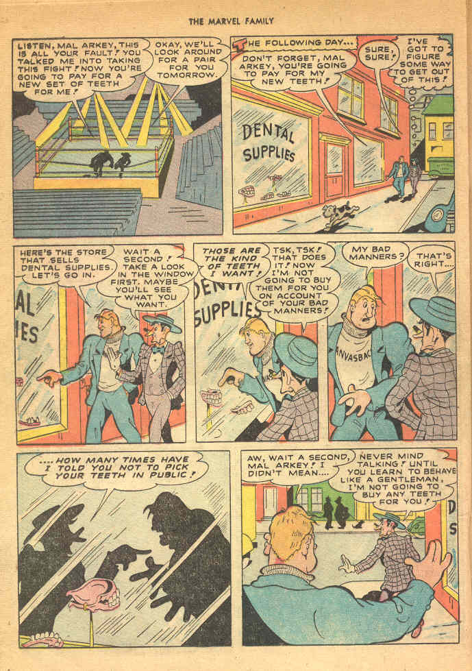 Read online The Marvel Family comic -  Issue #27 - 28
