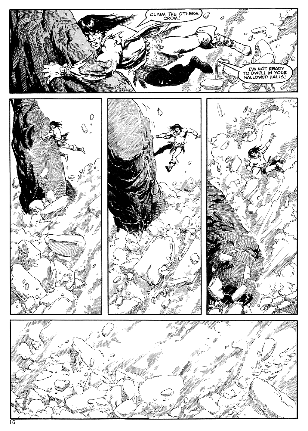 Read online The Savage Sword Of Conan comic -  Issue #110 - 17