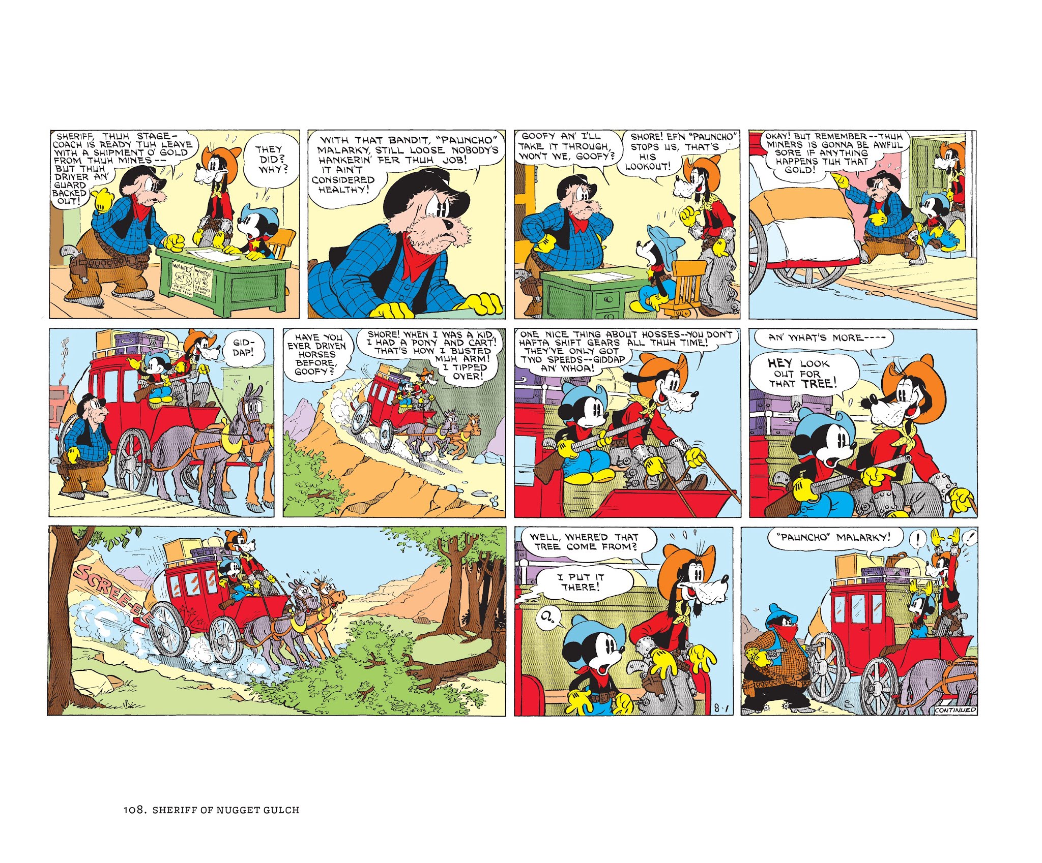 Read online Walt Disney's Mickey Mouse Color Sundays comic -  Issue # TPB 2 (Part 2) - 8