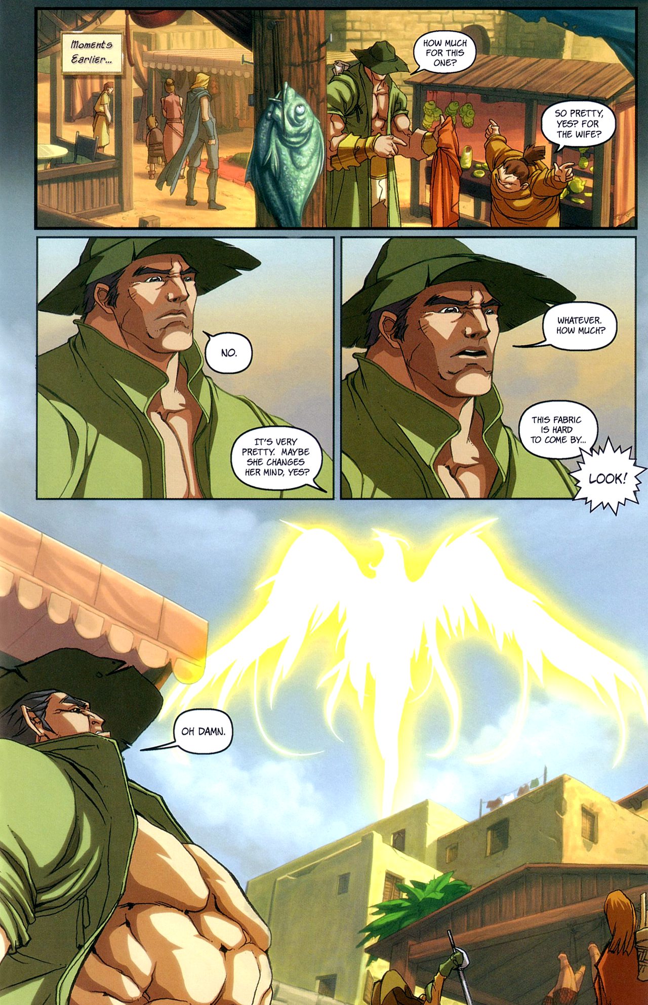 Read online Exalted comic -  Issue #1 - 10