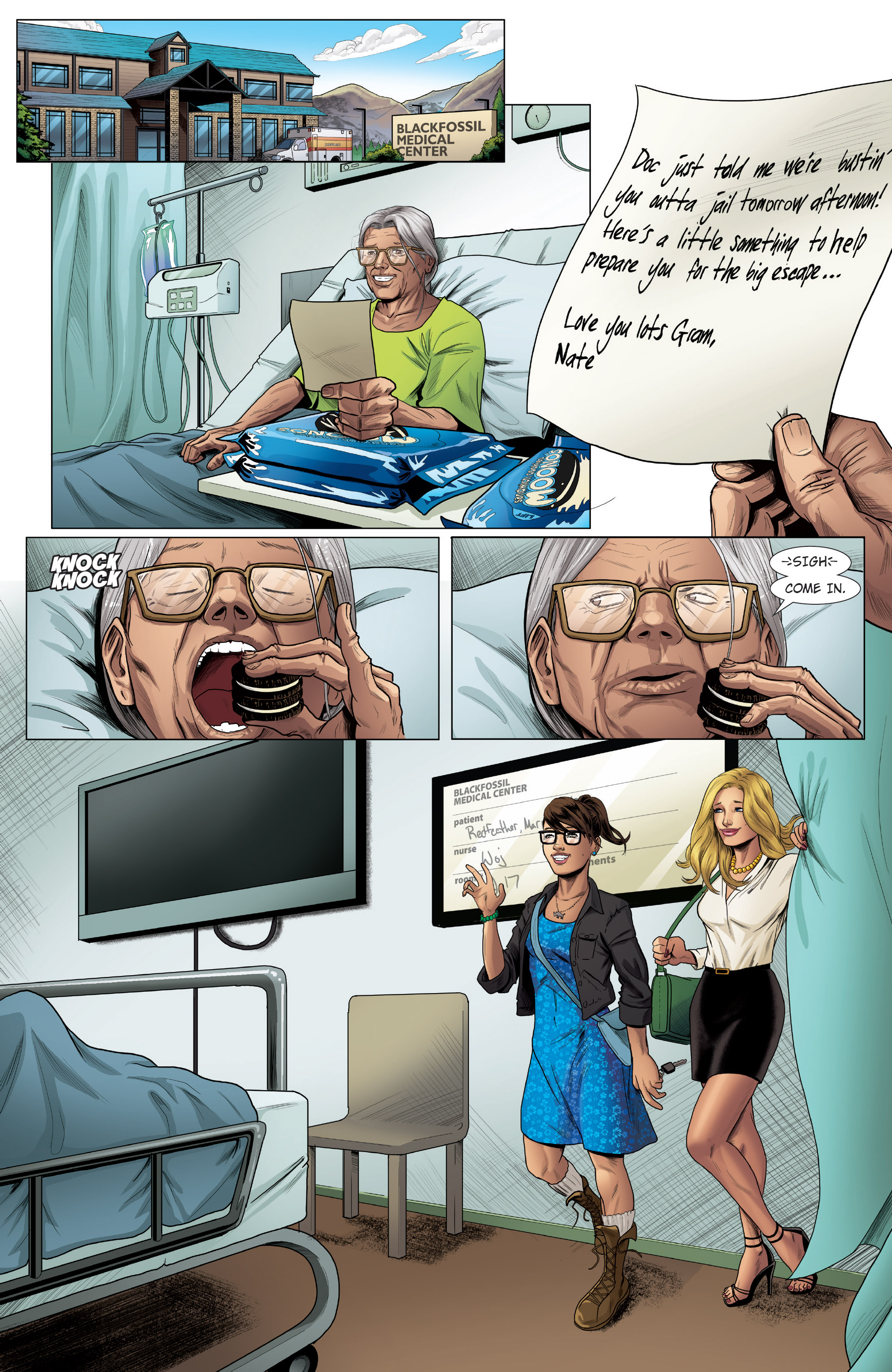 Read online Voracious: Feeding Time comic -  Issue #3 - 16