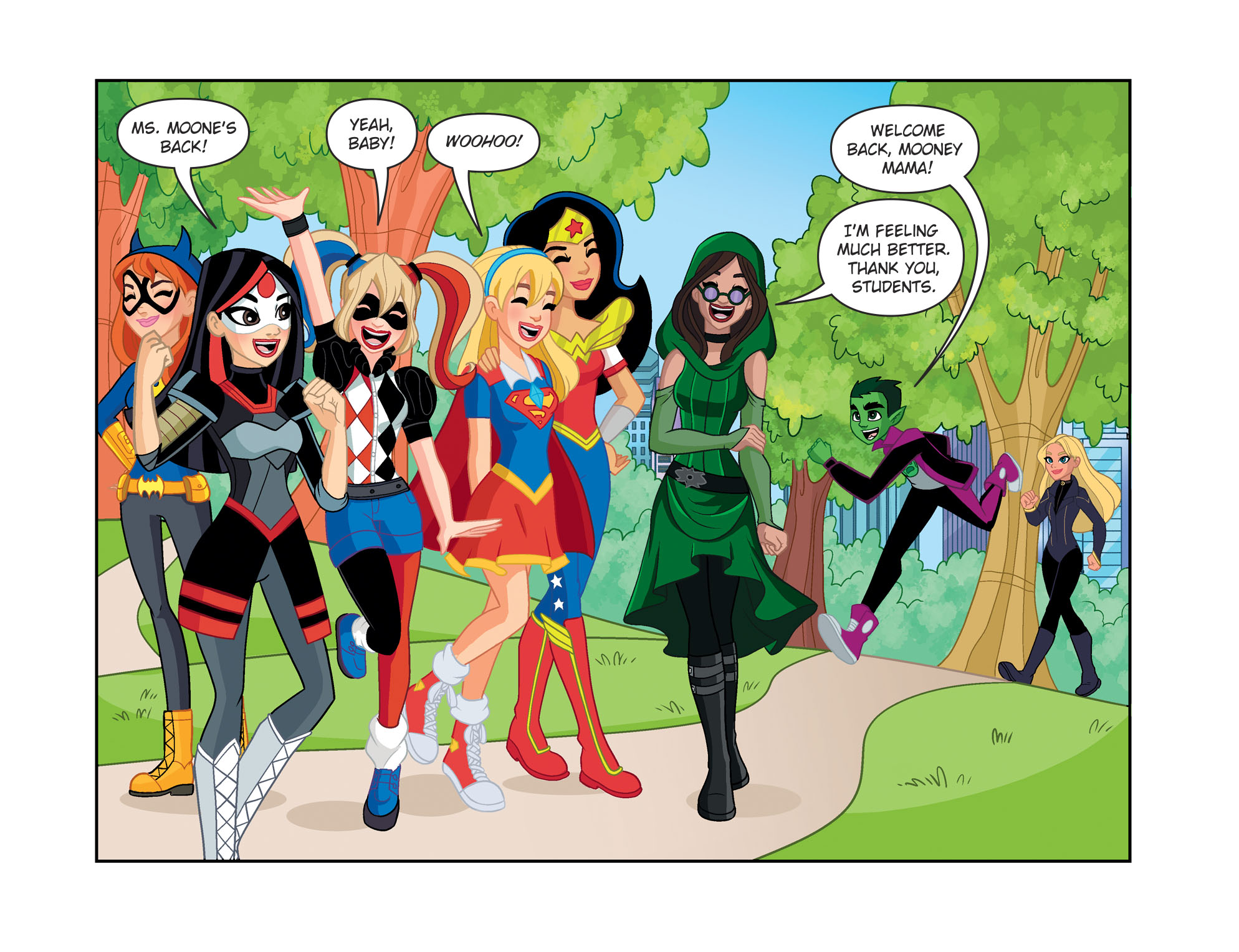 Read online DC Super Hero Girls: Out of the Bottle comic -  Issue #12 - 15