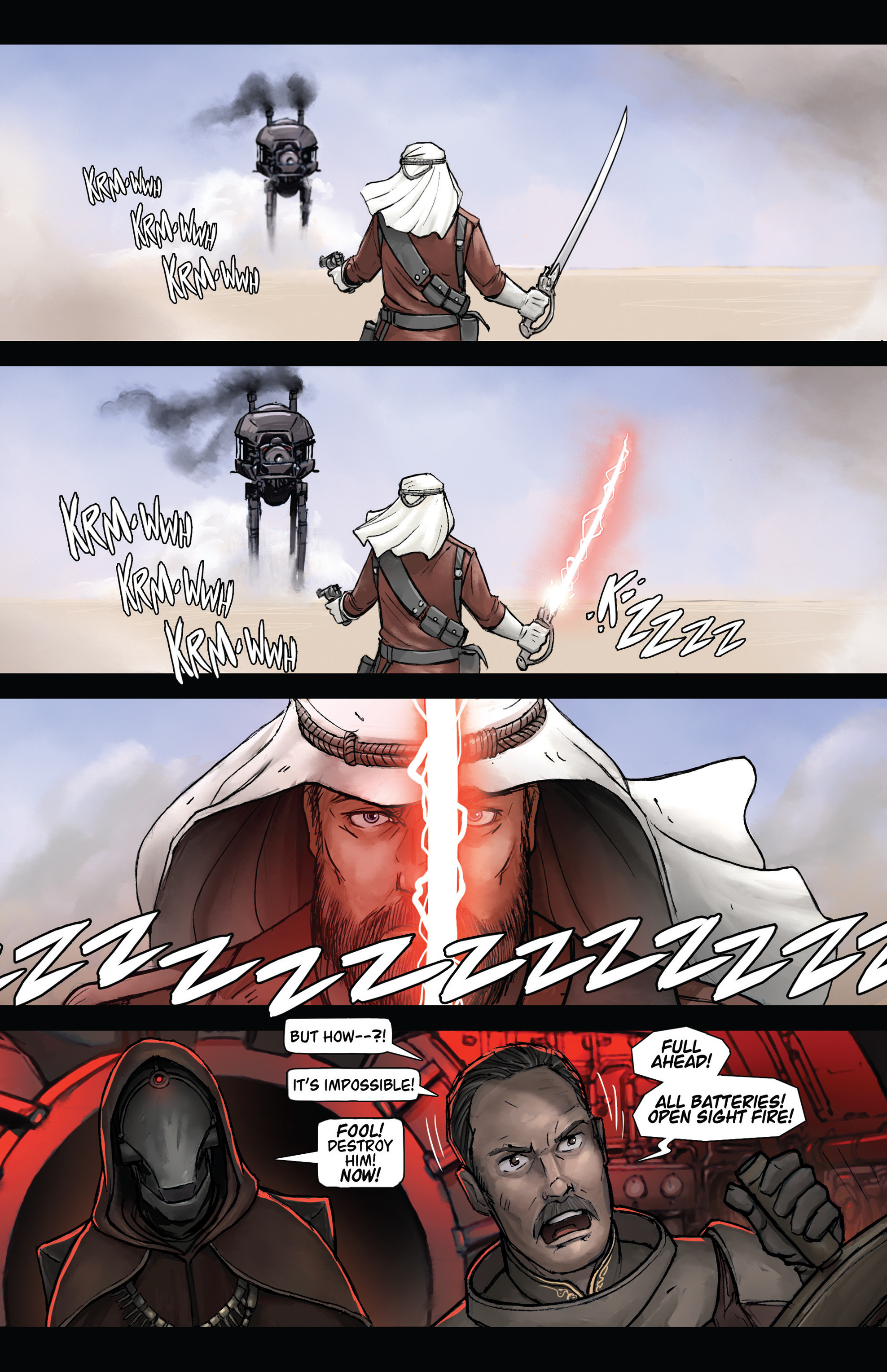 Read online Steam Wars: First Empire comic -  Issue #3 - 14
