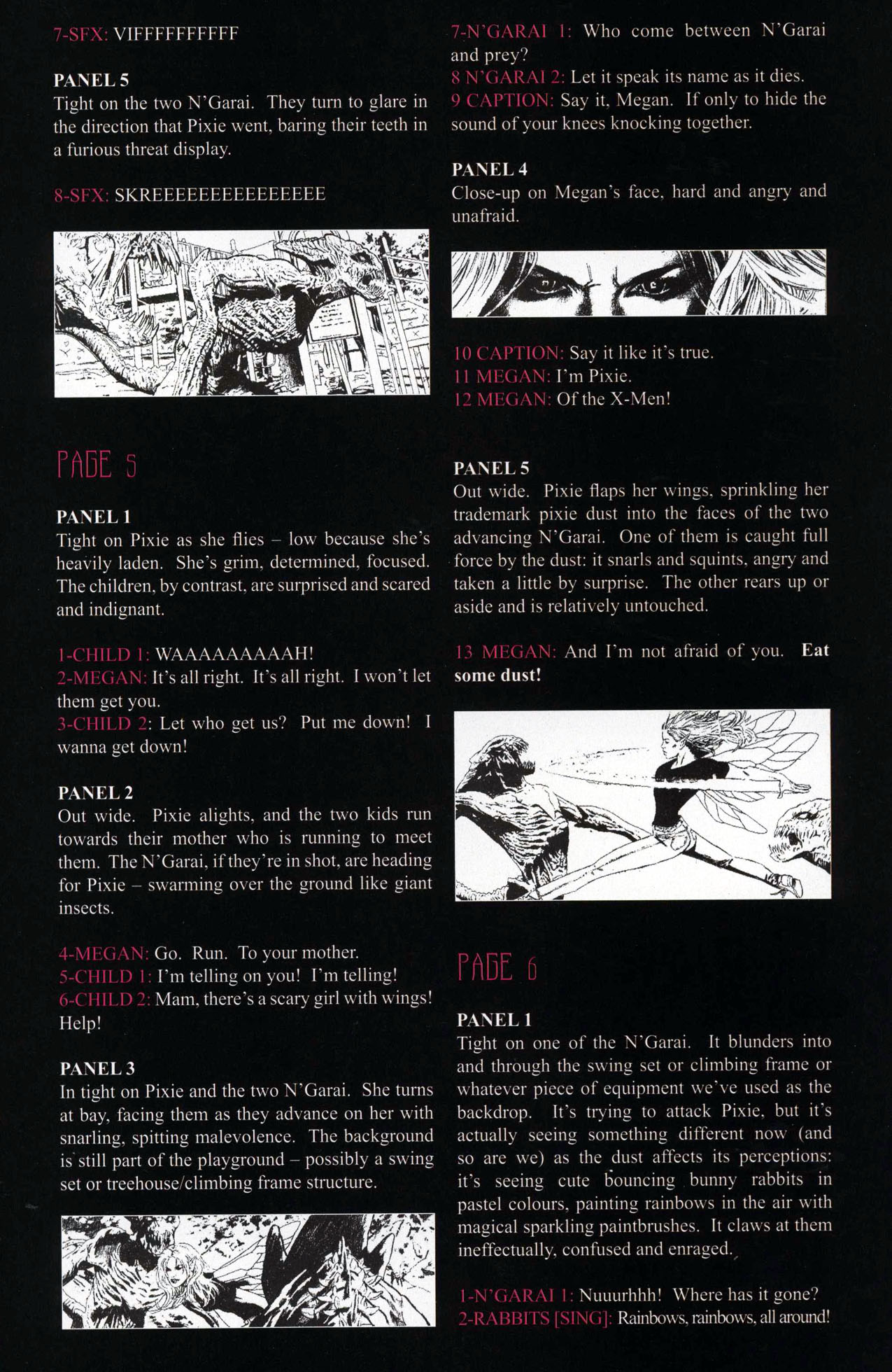 Read online X-Men Pixies and Demons comic -  Issue # Full - 30