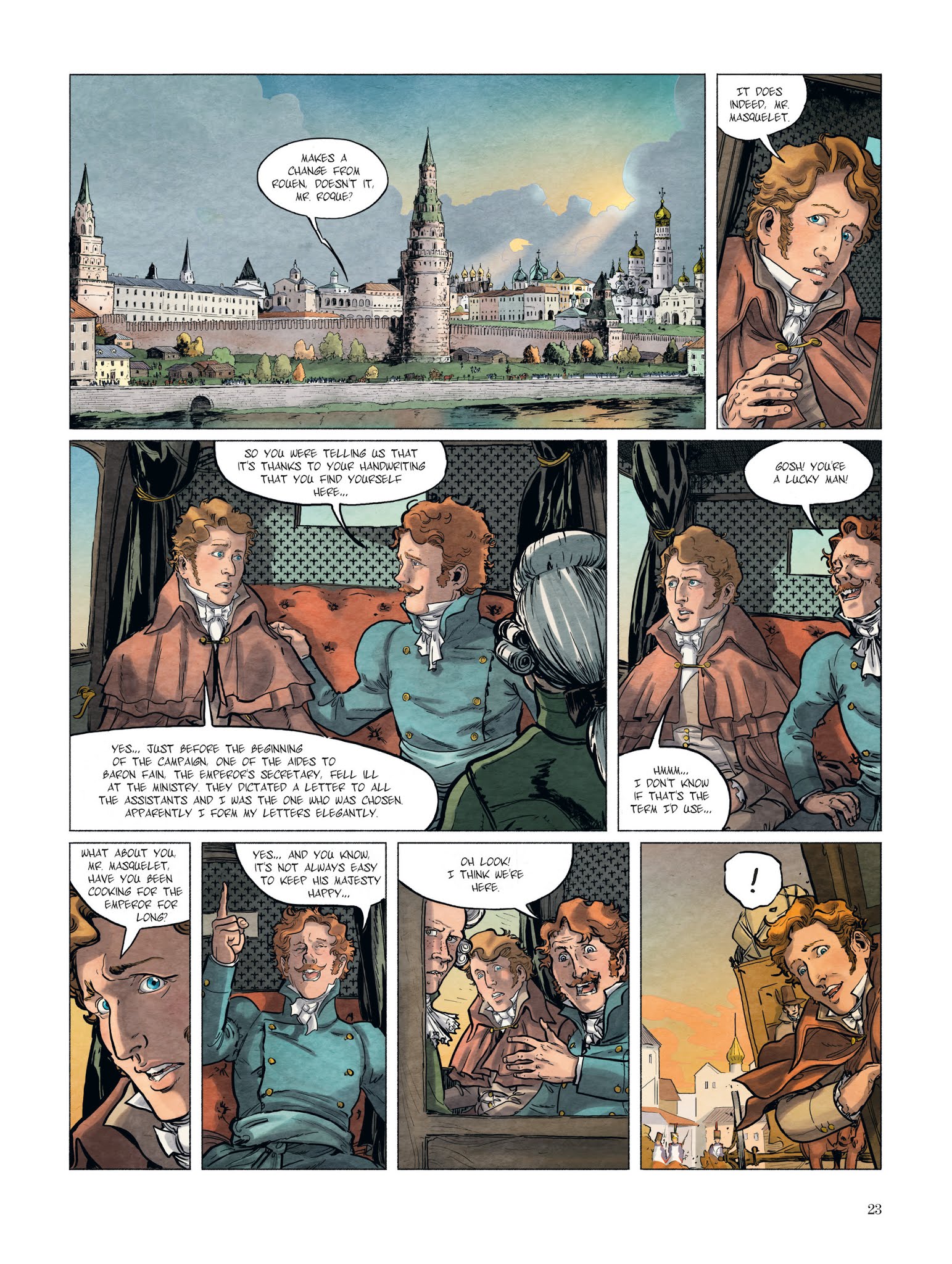 Read online Berezina comic -  Issue #1 - 24