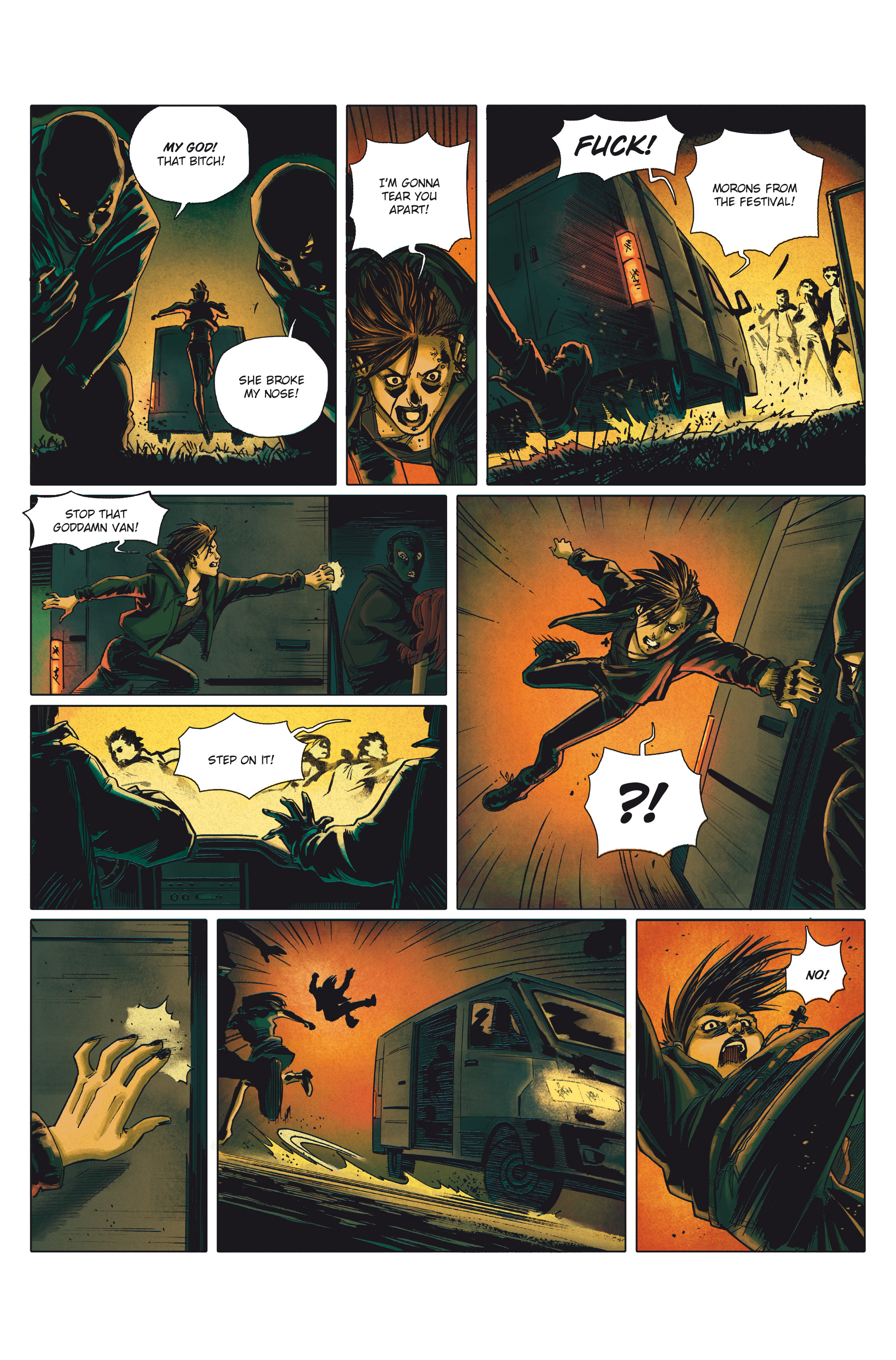 Read online Millennium: The Girl Who Danced With Death comic -  Issue #1 - 7