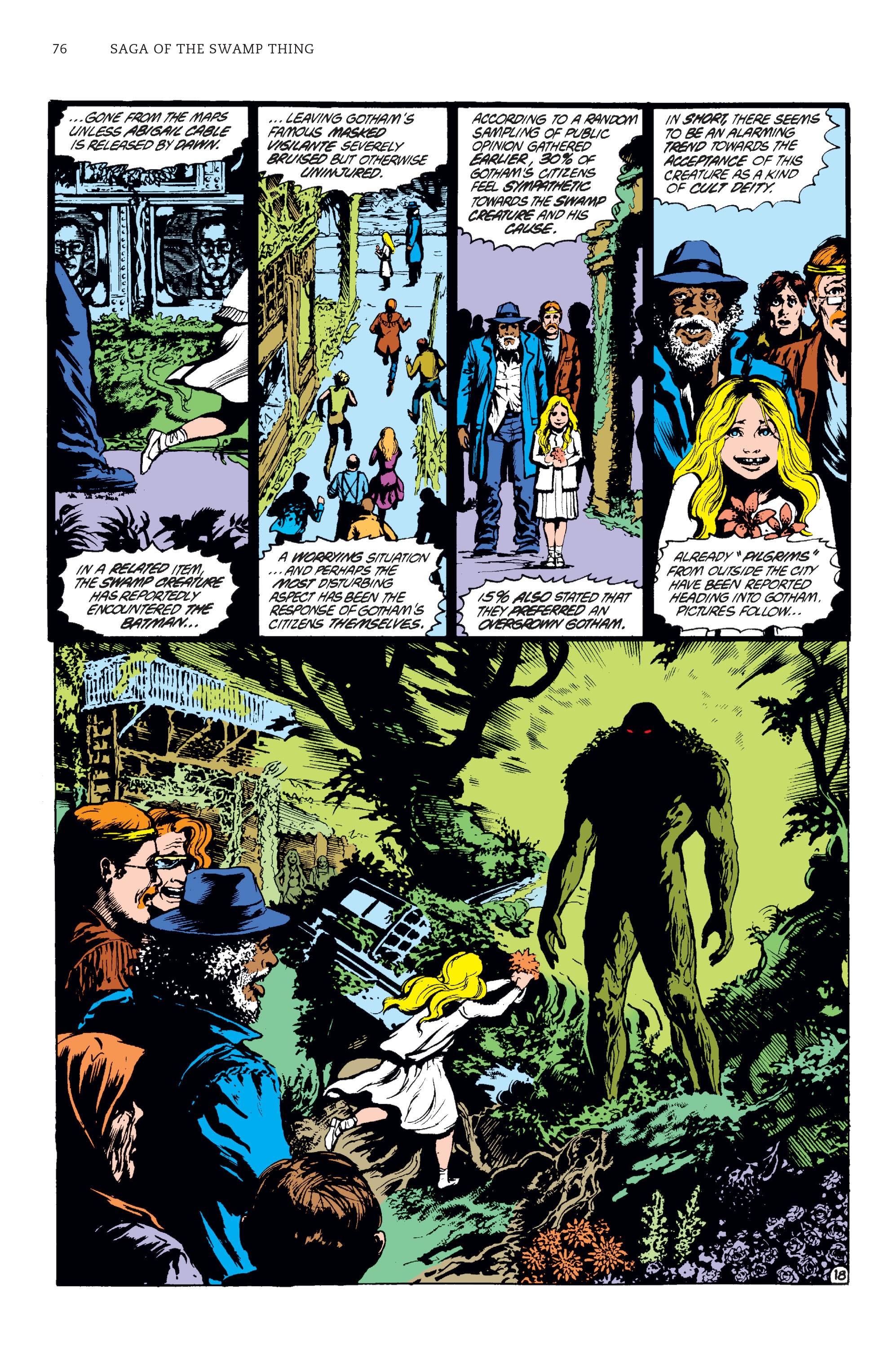 Read online Saga of the Swamp Thing comic -  Issue # TPB 5 (Part 1) - 72