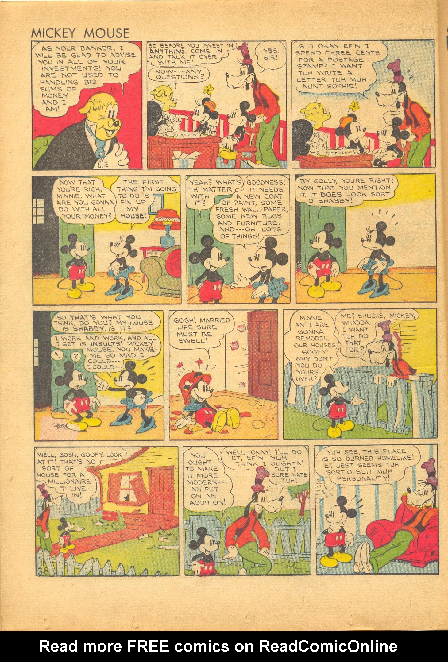 Read online Walt Disney's Comics and Stories comic -  Issue #6 - 40