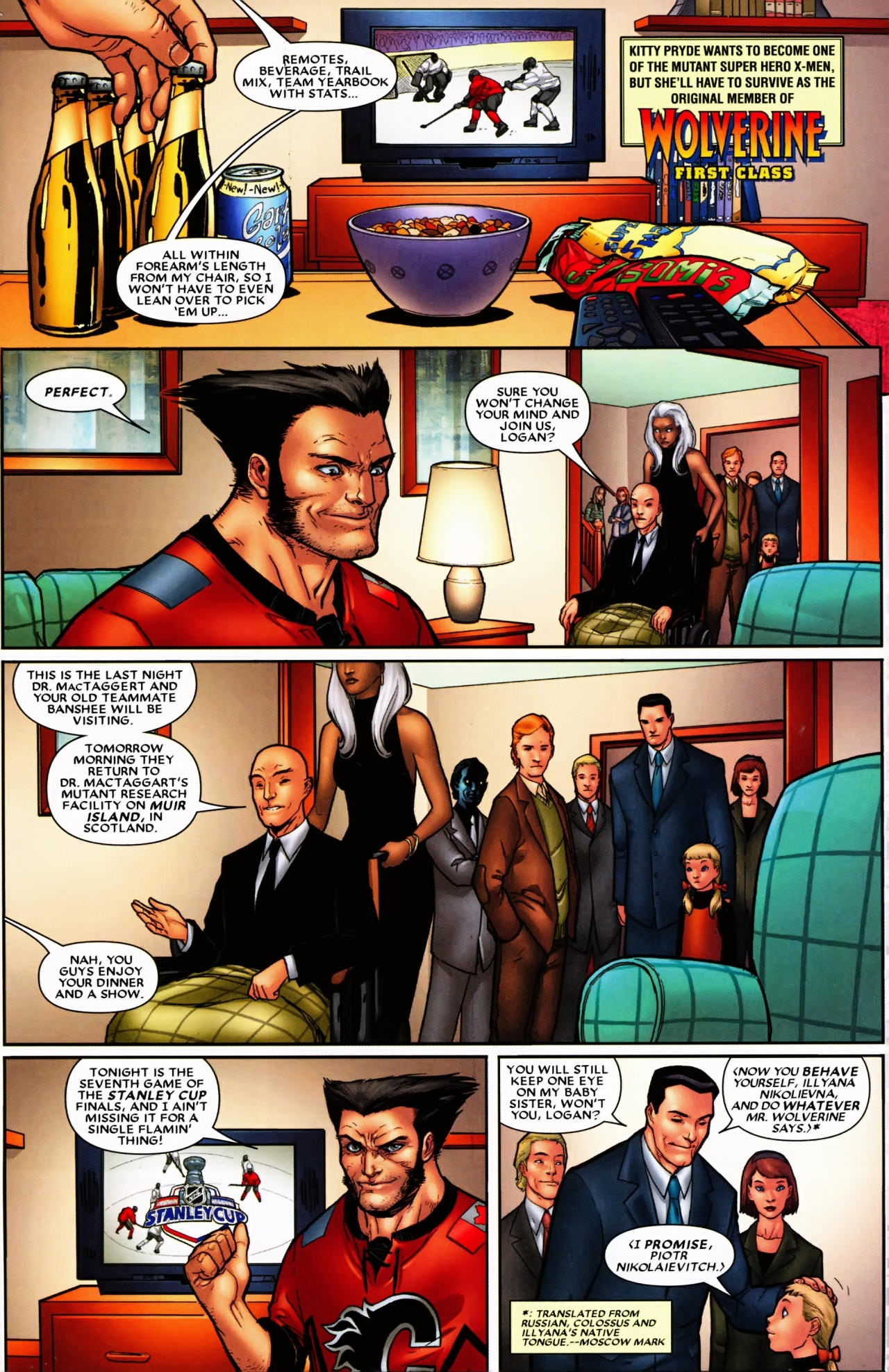 Read online Wolverine: First Class comic -  Issue #6 - 2